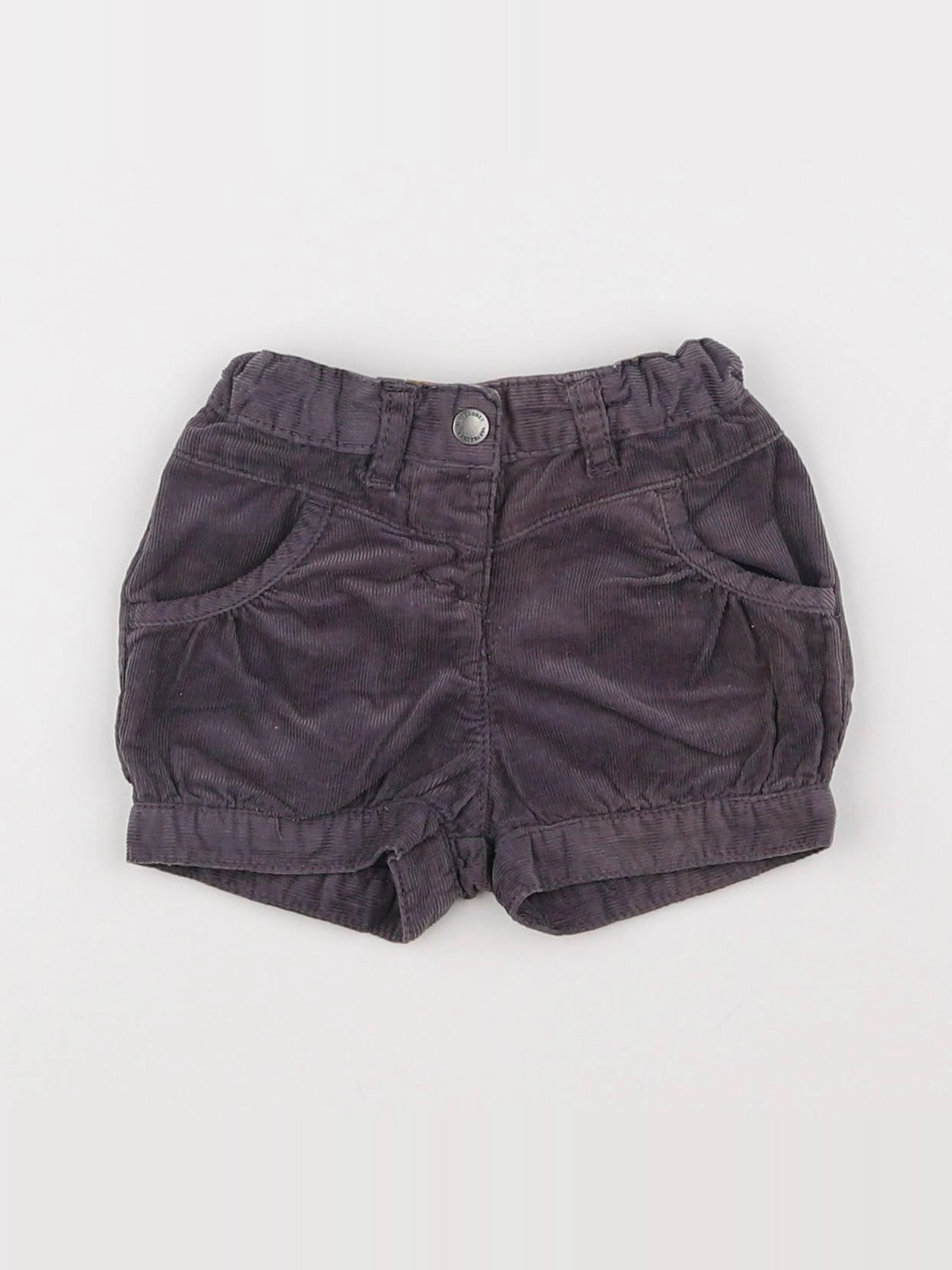 Vertbaudet - short gris - 3 mois