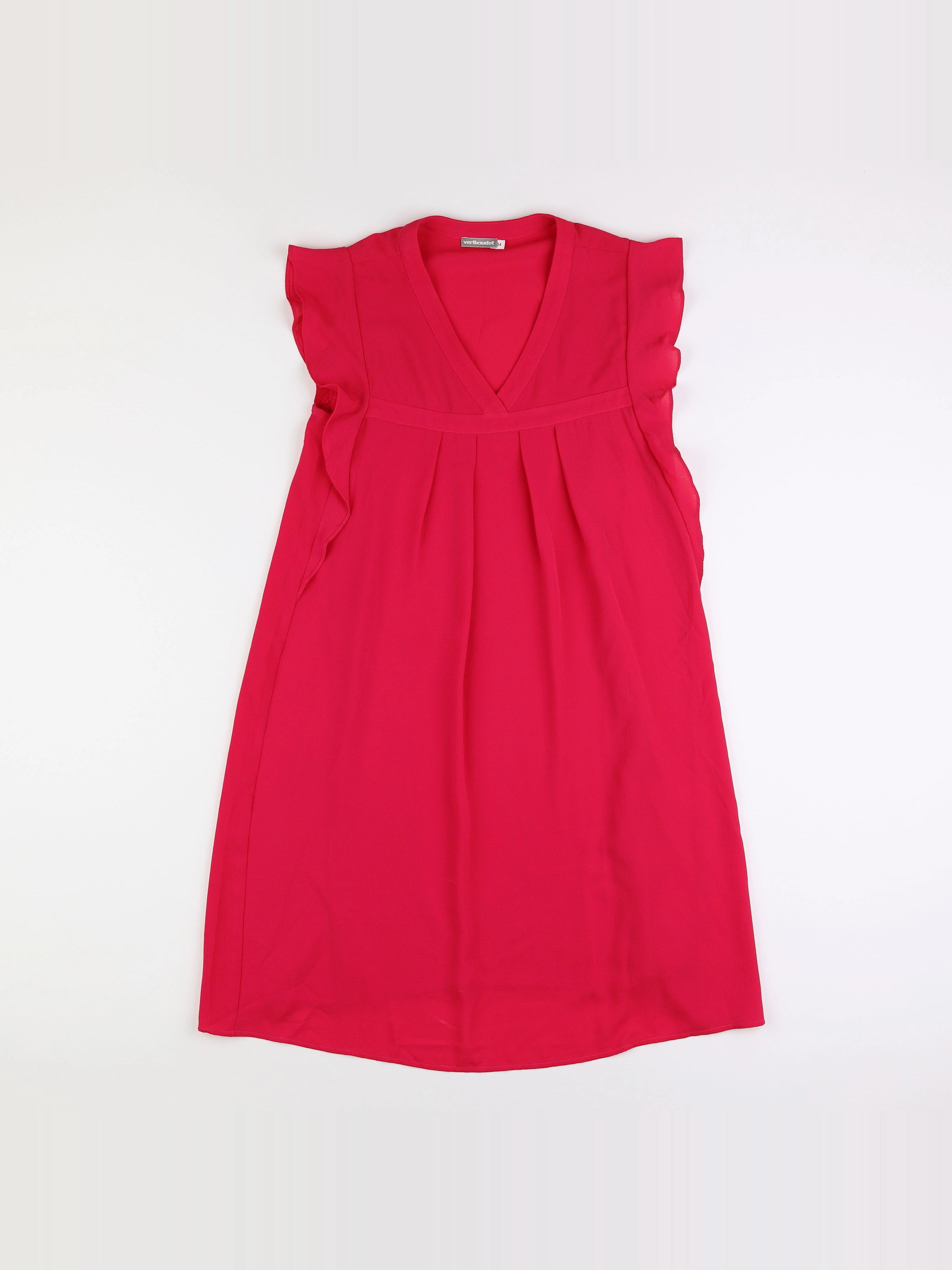 Vertbaudet - robe grossesse rose - 34