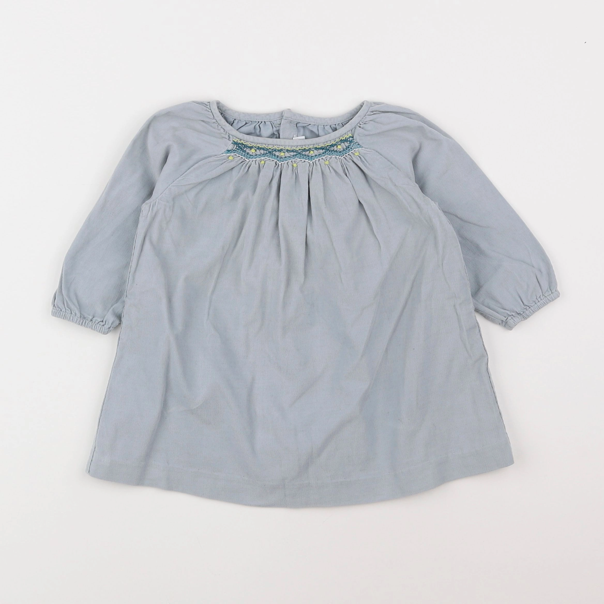 Jacadi - robe bleu - 12 mois