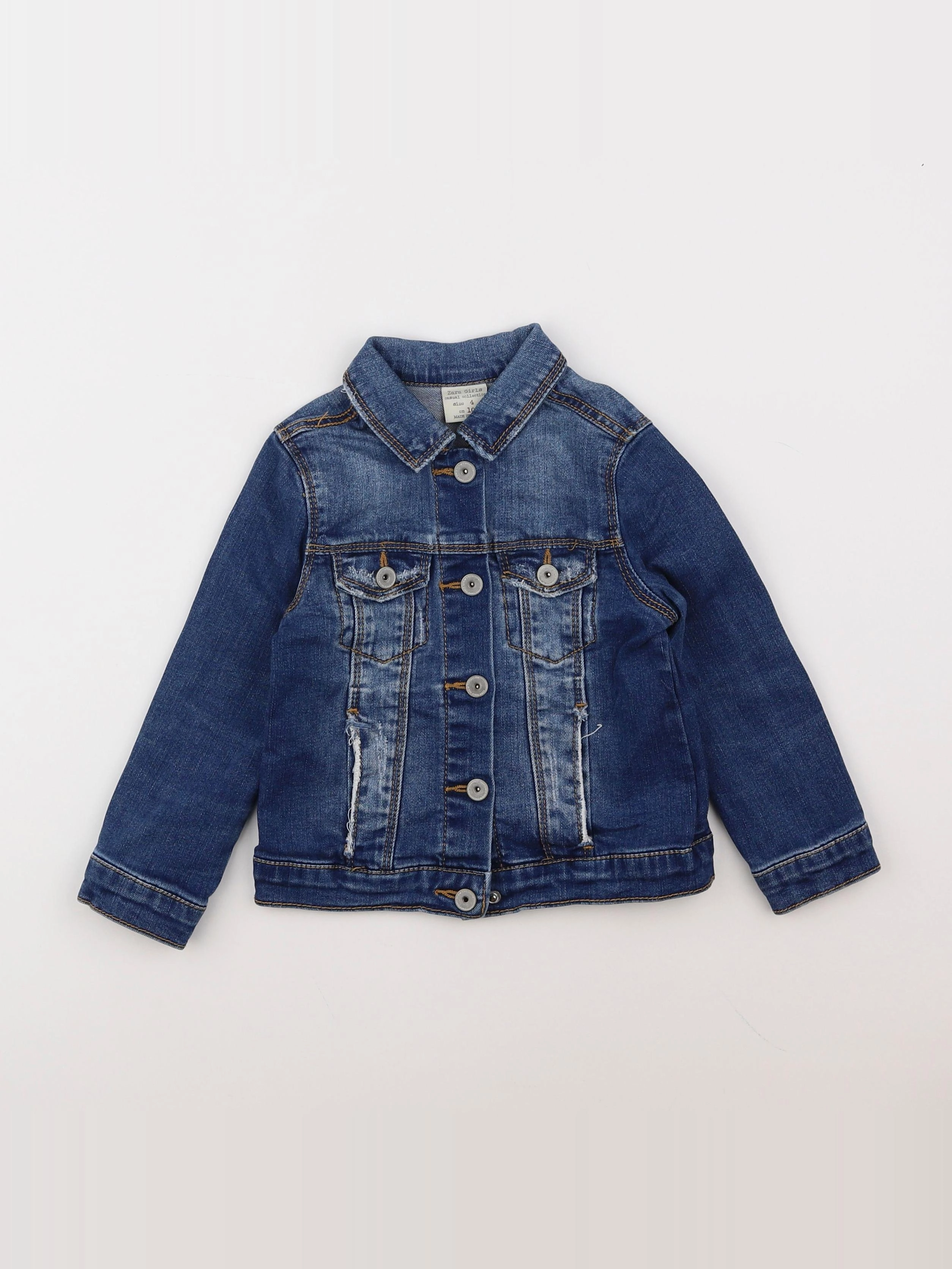 Zara - veste bleu - 4 ans