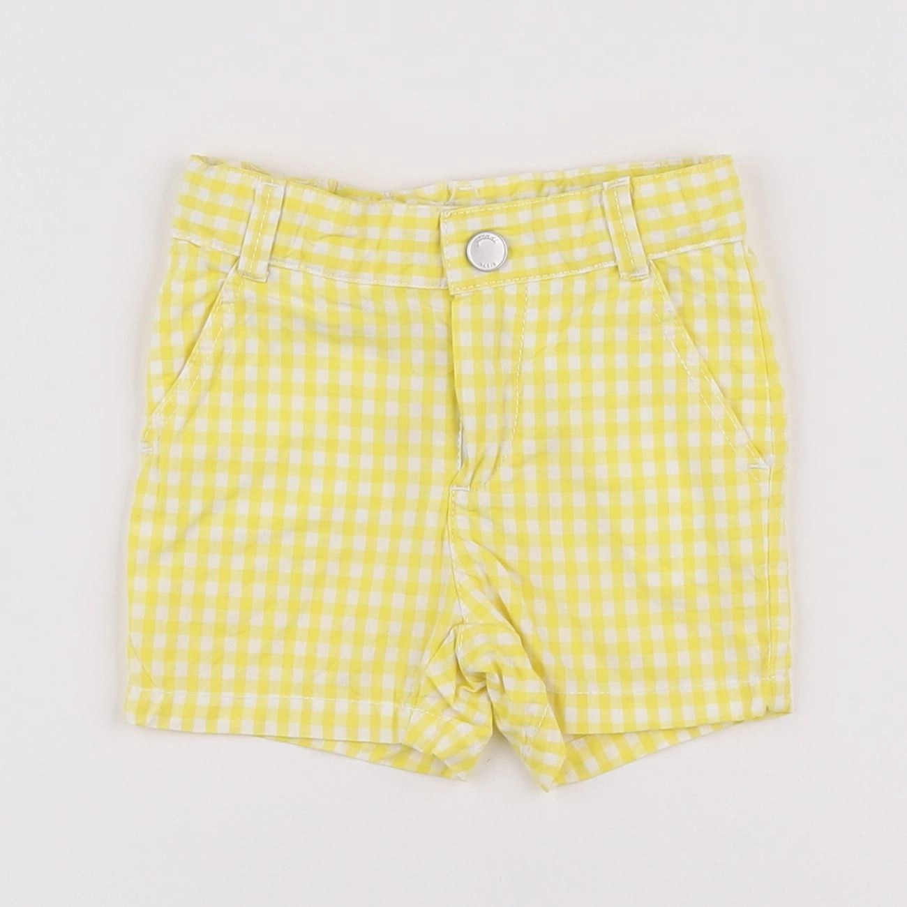 Jacadi - short jaune - 6 mois