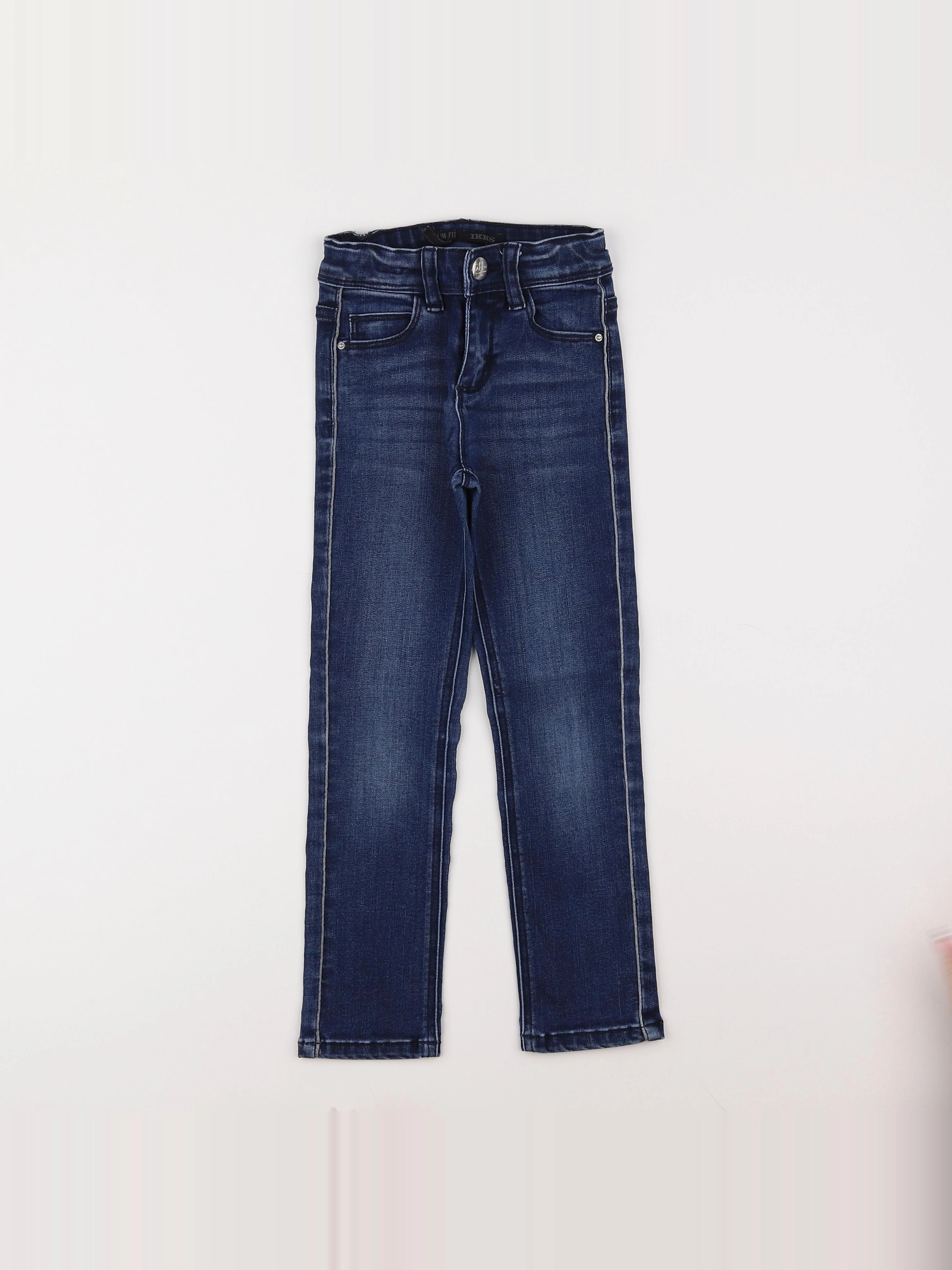 IKKS - jean bleu - 7/8 ans