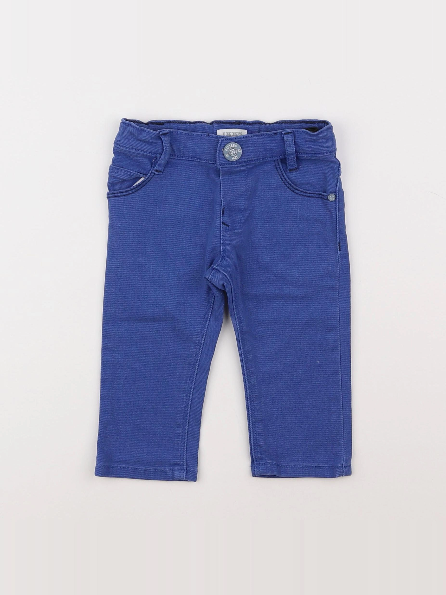 IKKS - jean bleu - 6 mois