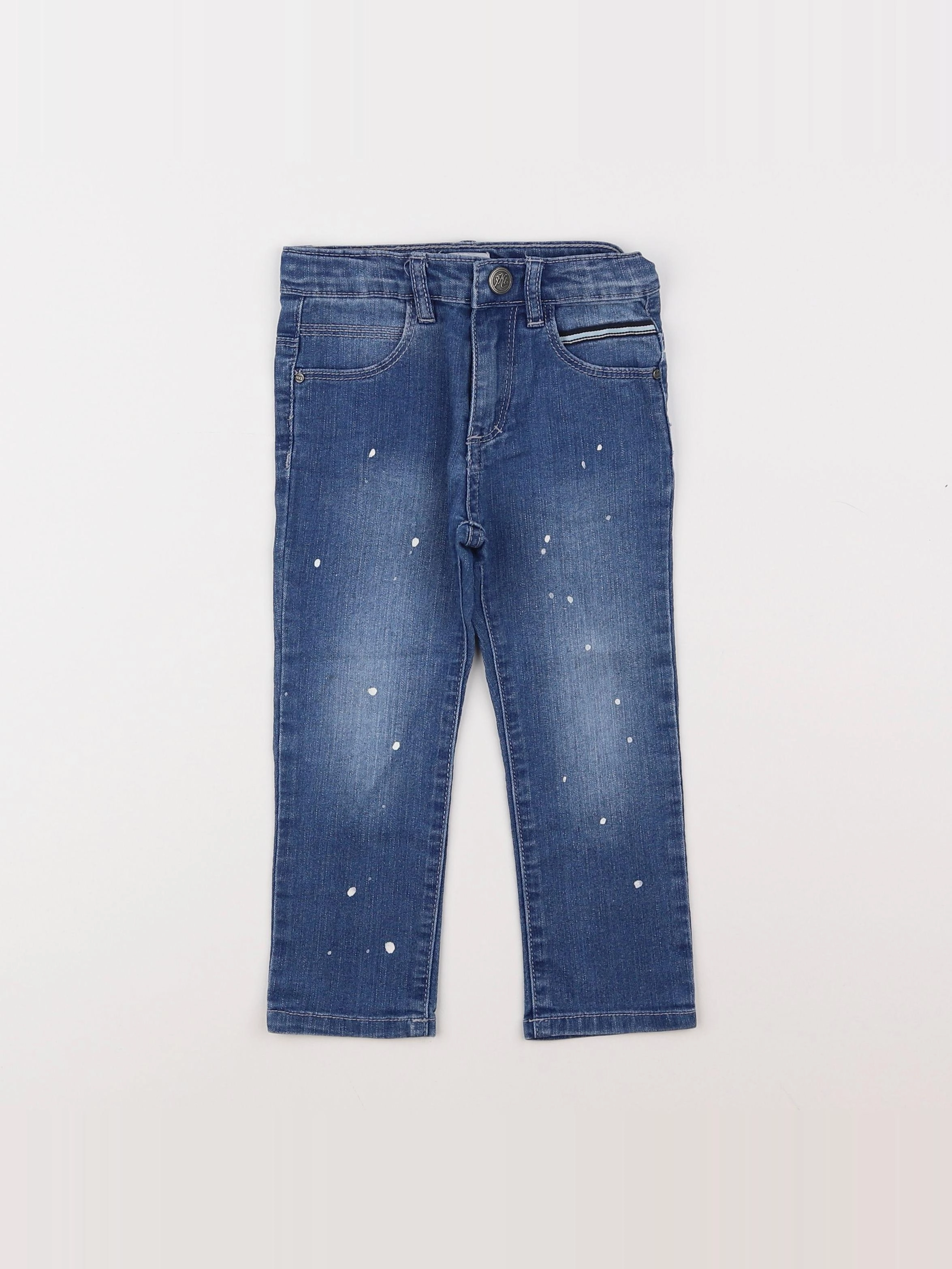 IKKS - jean bleu - 2 ans