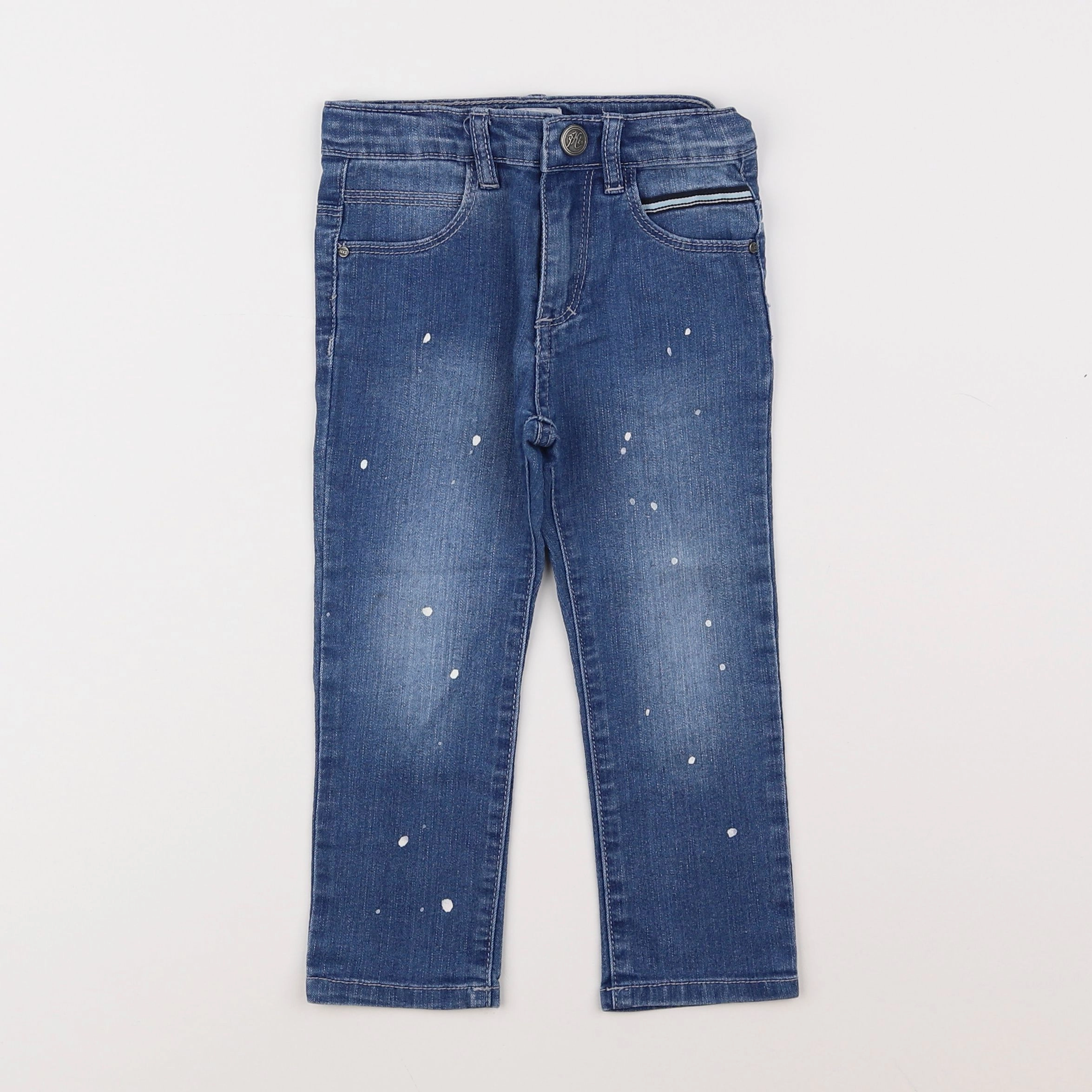 IKKS - jean bleu - 2 ans