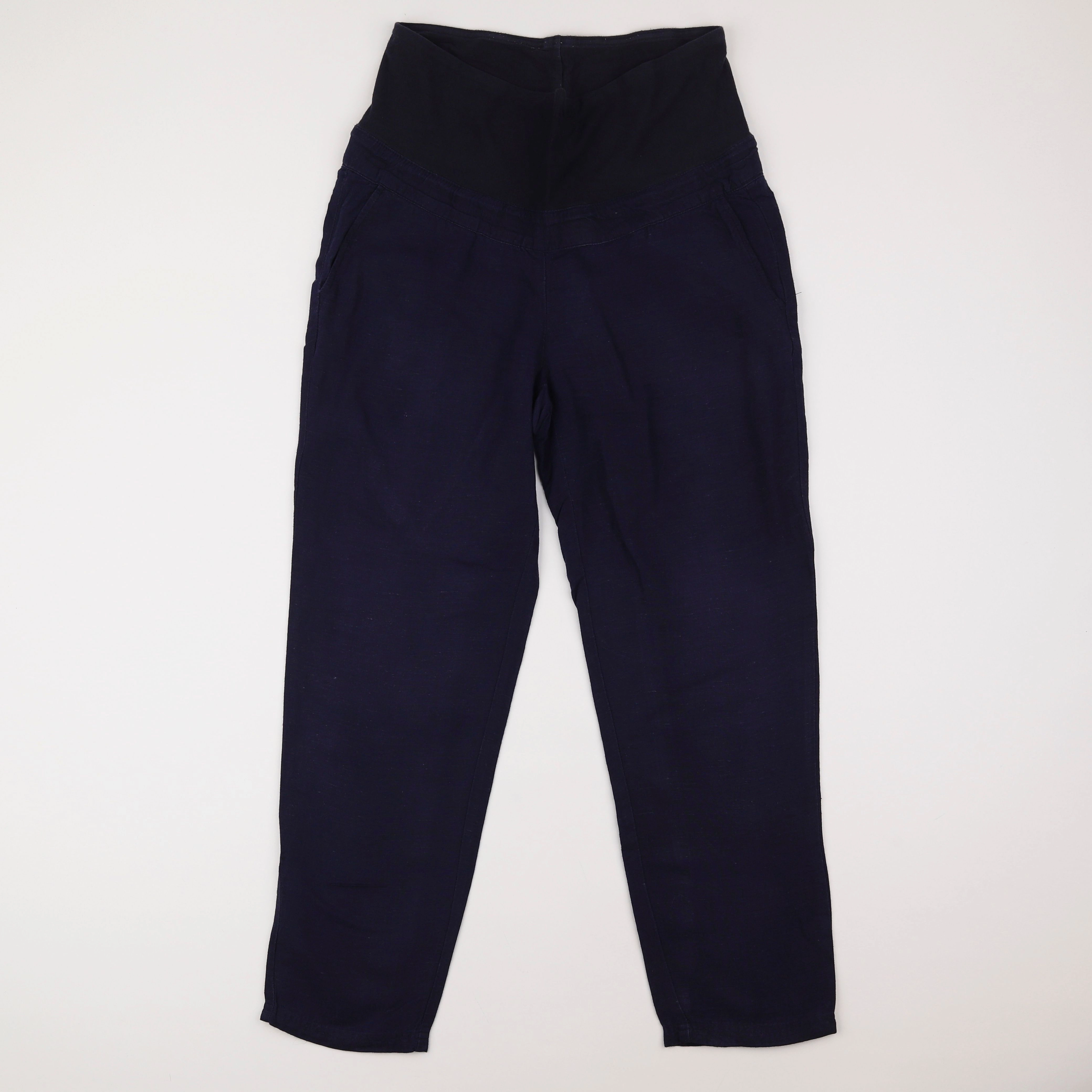 H&M - pantalon grossesse bleu - 38
