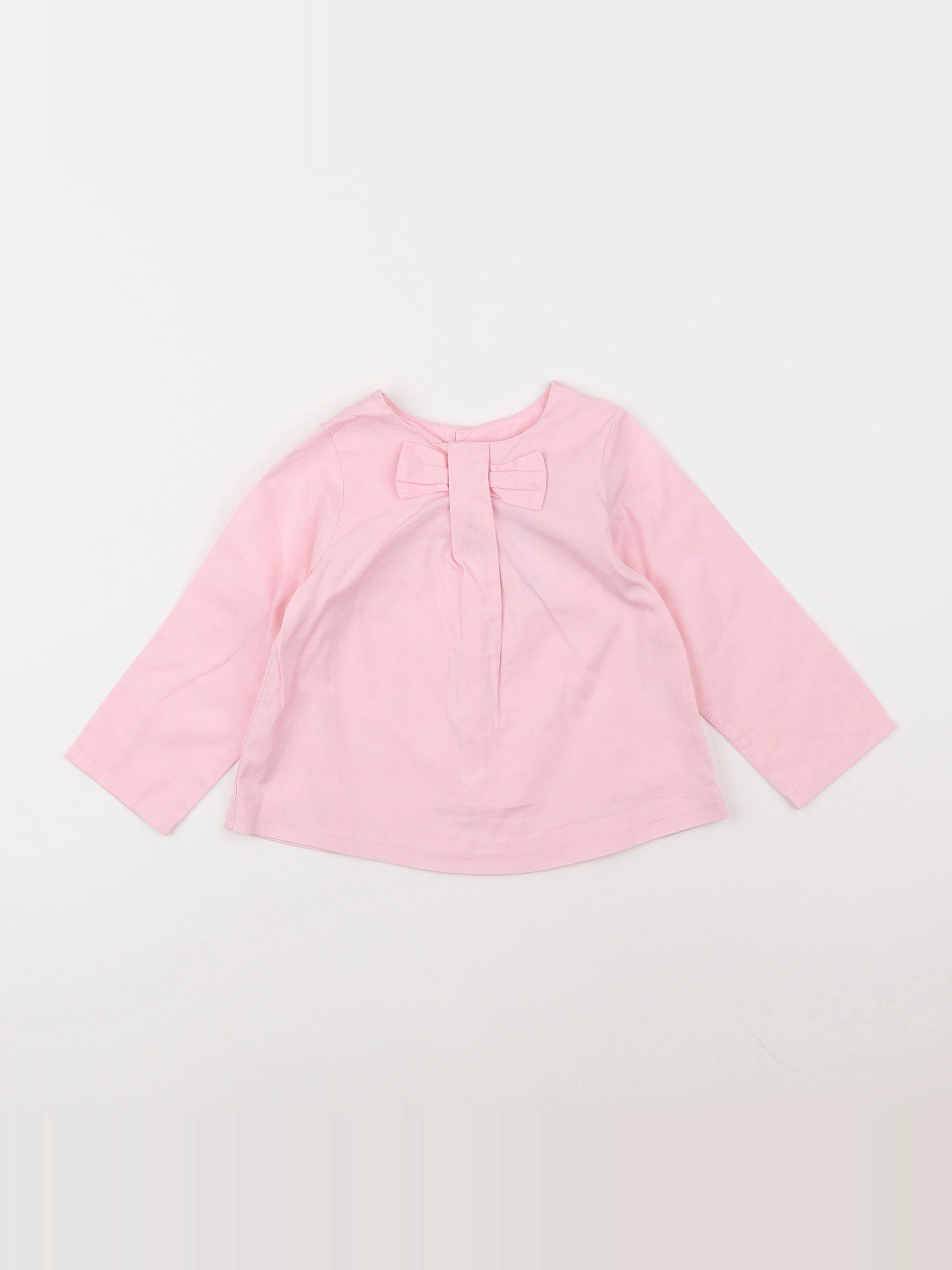 Jacadi - blouse rose - 2 ans