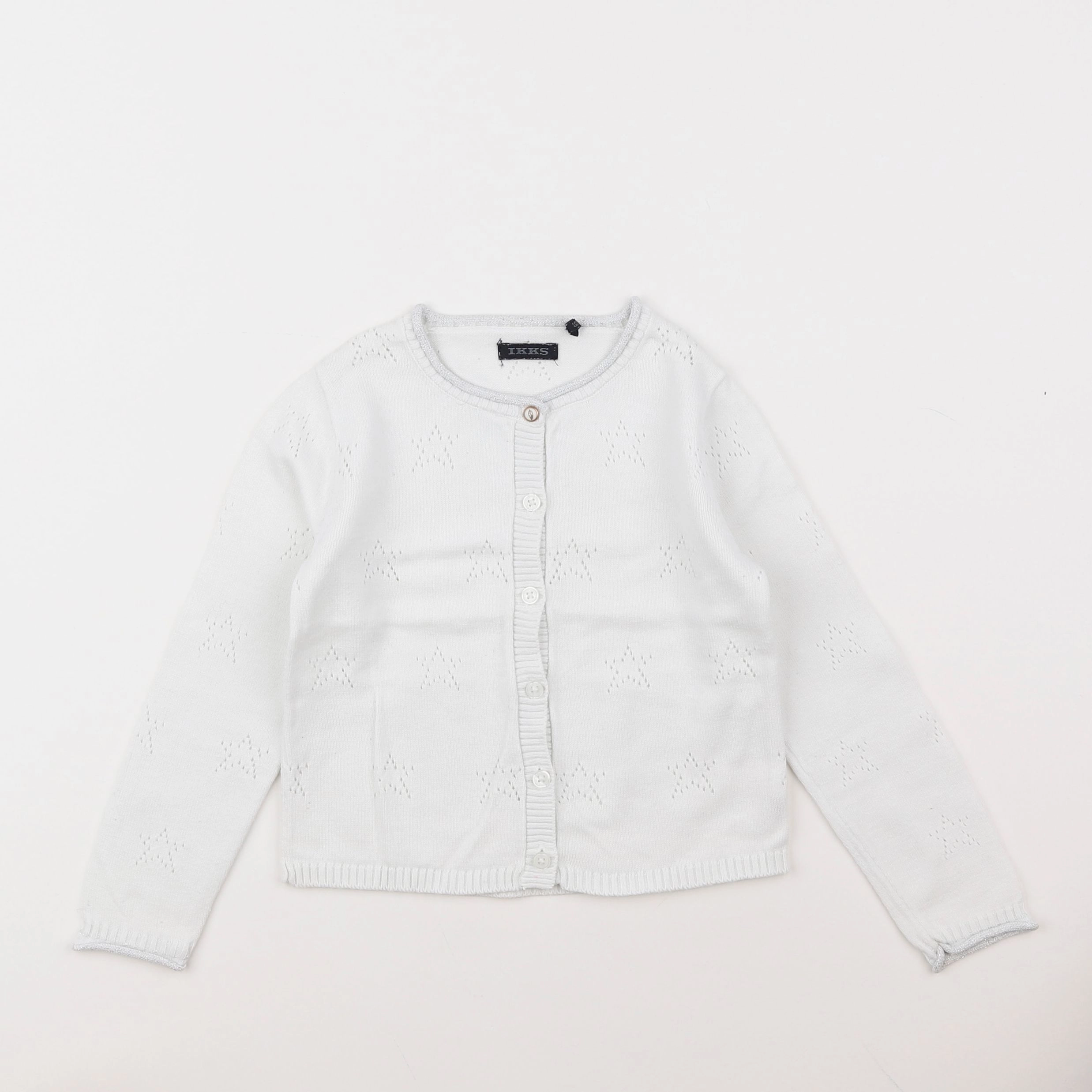 IKKS - gilet blanc - 3 ans