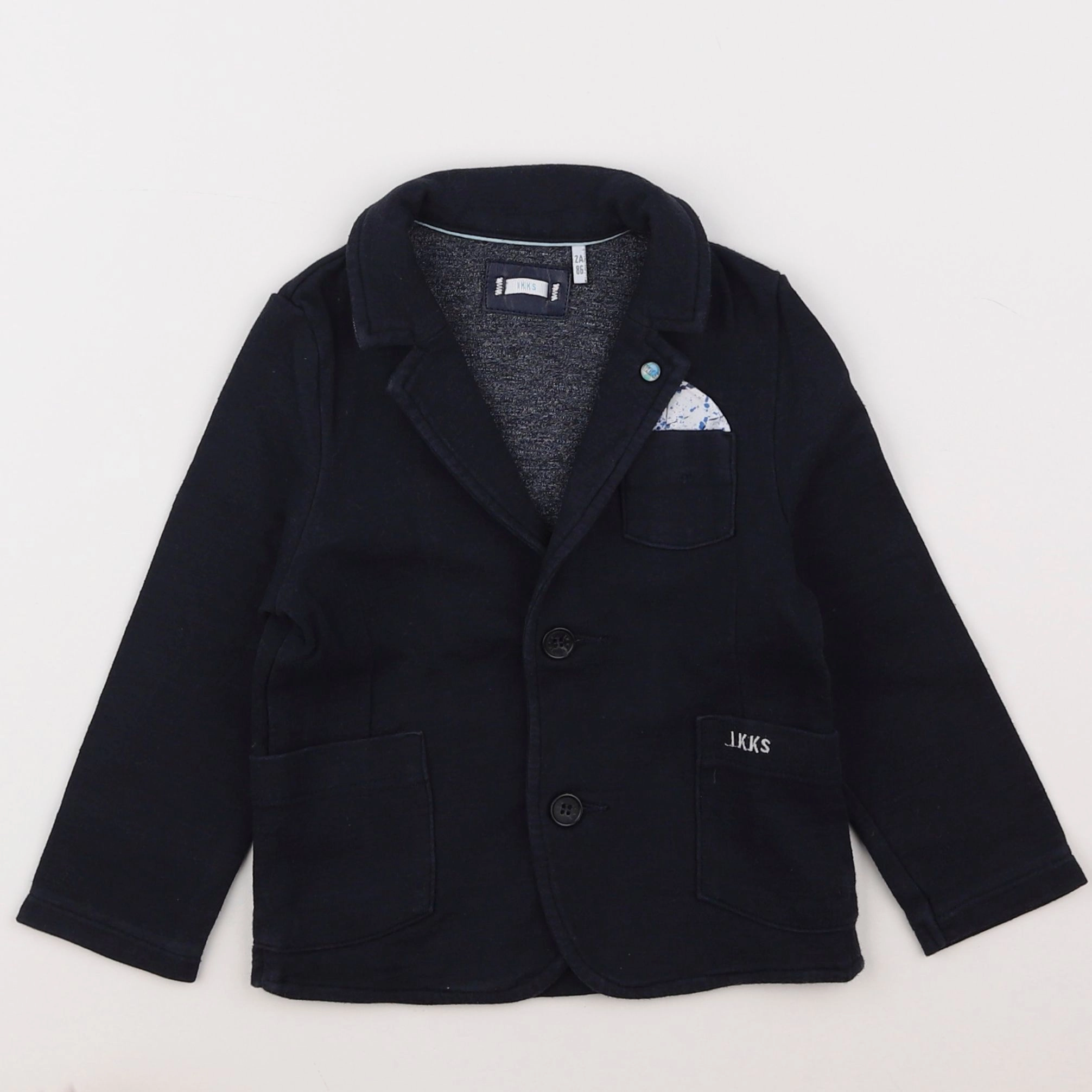 IKKS - veste bleu - 2 ans