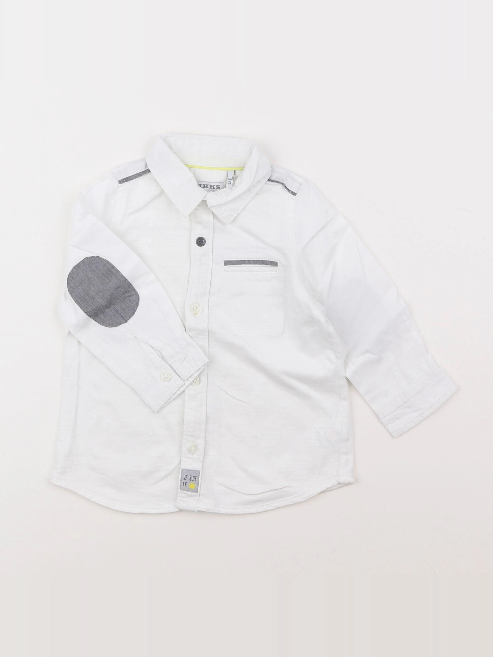 IKKS - chemise blanc - 12 mois