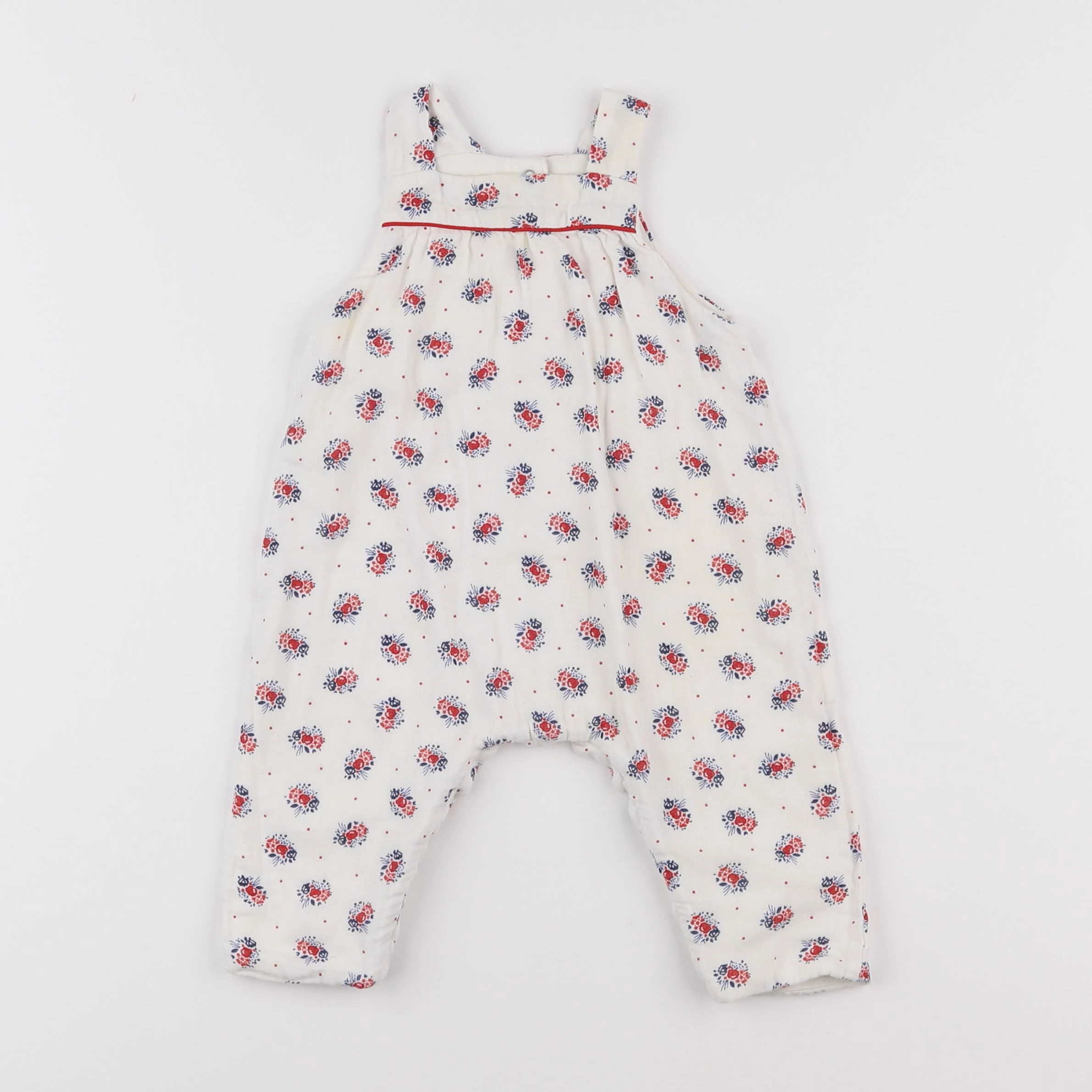 Petit Bateau - salopette multicolore - 3 mois