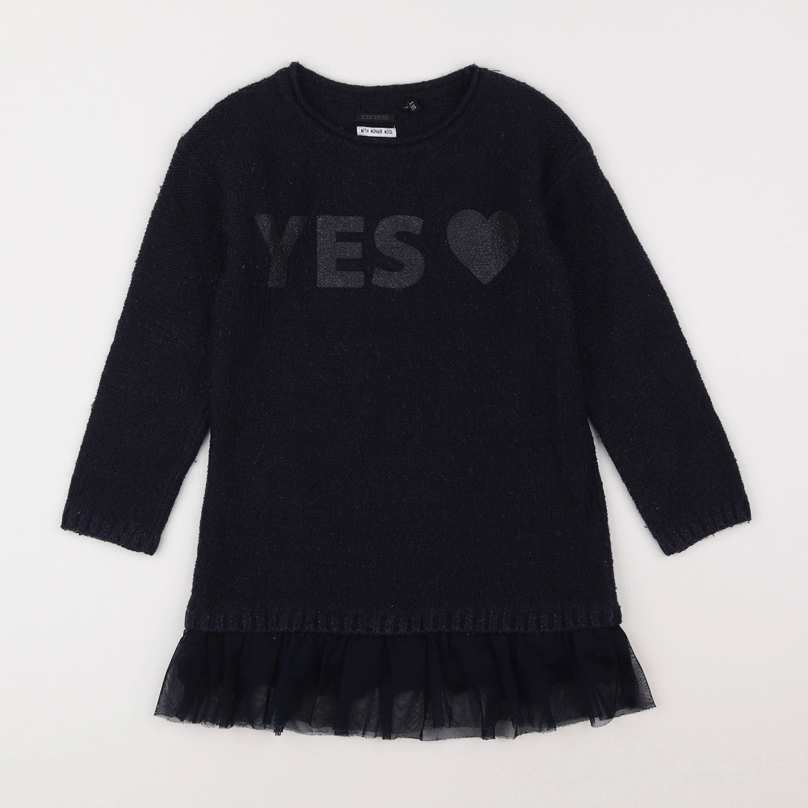 IKKS - robe bleu - 6 ans