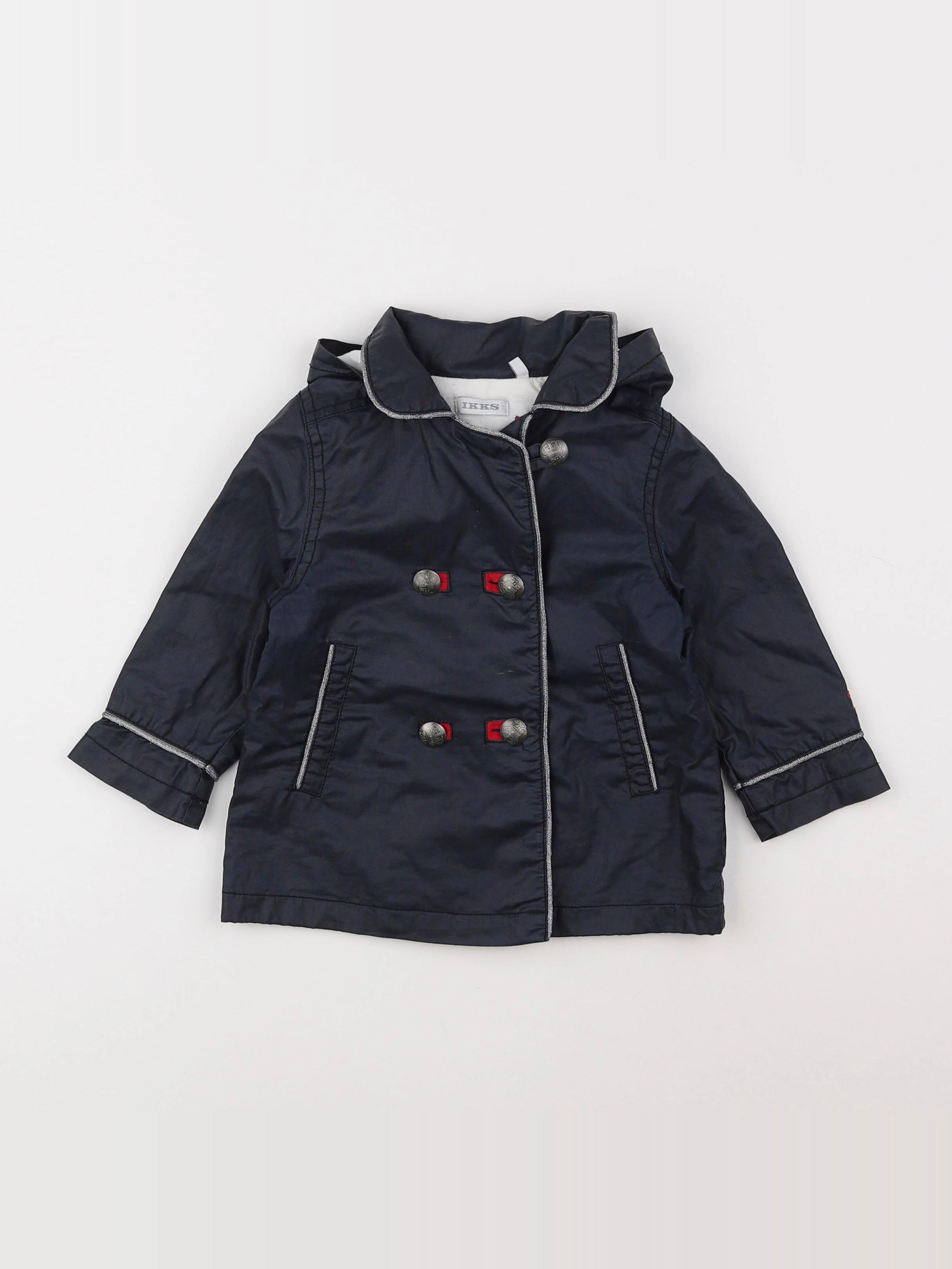IKKS - imperméable bleu - 18 mois
