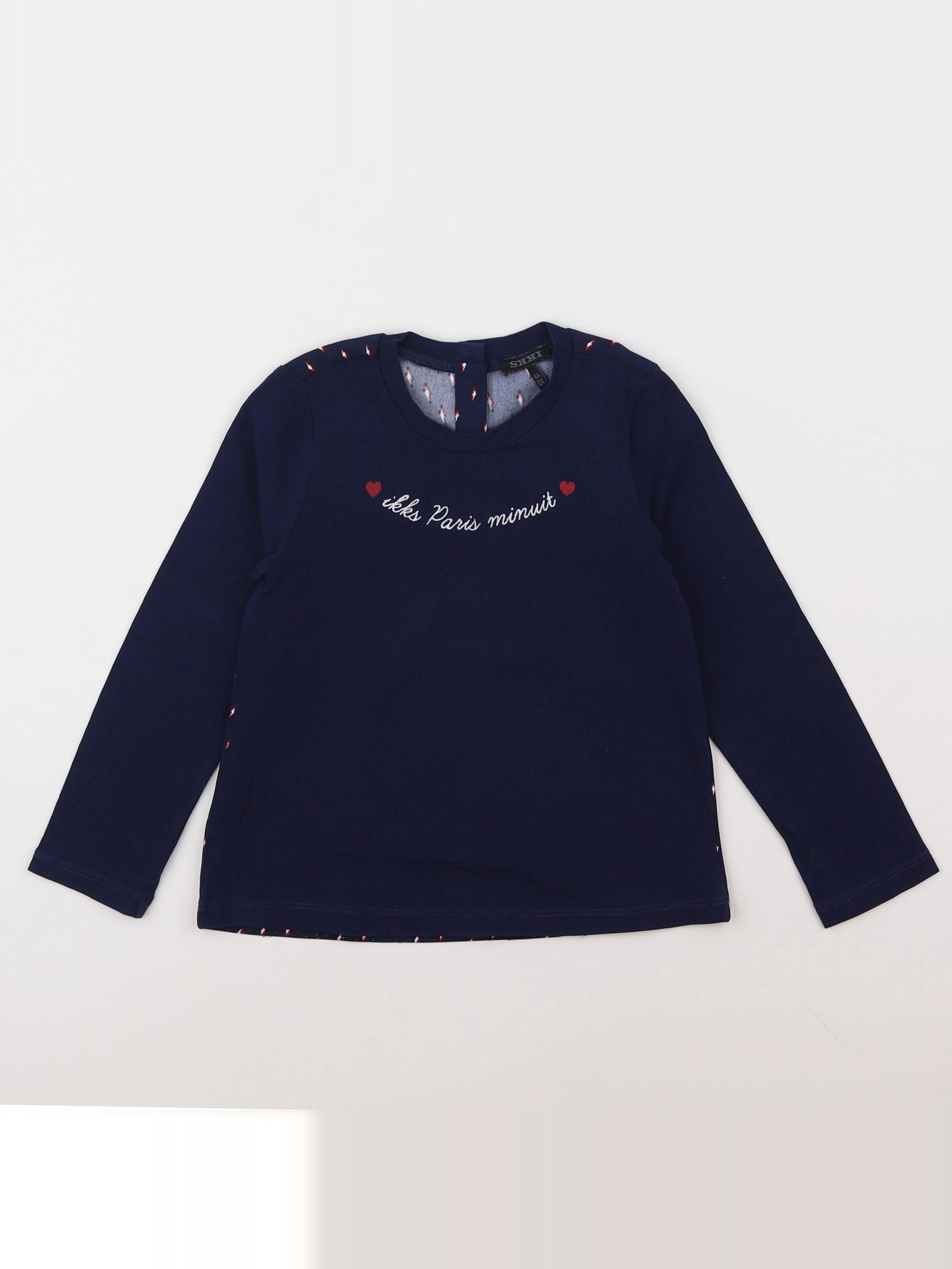 IKKS - tee-shirt bleu - 4 ans
