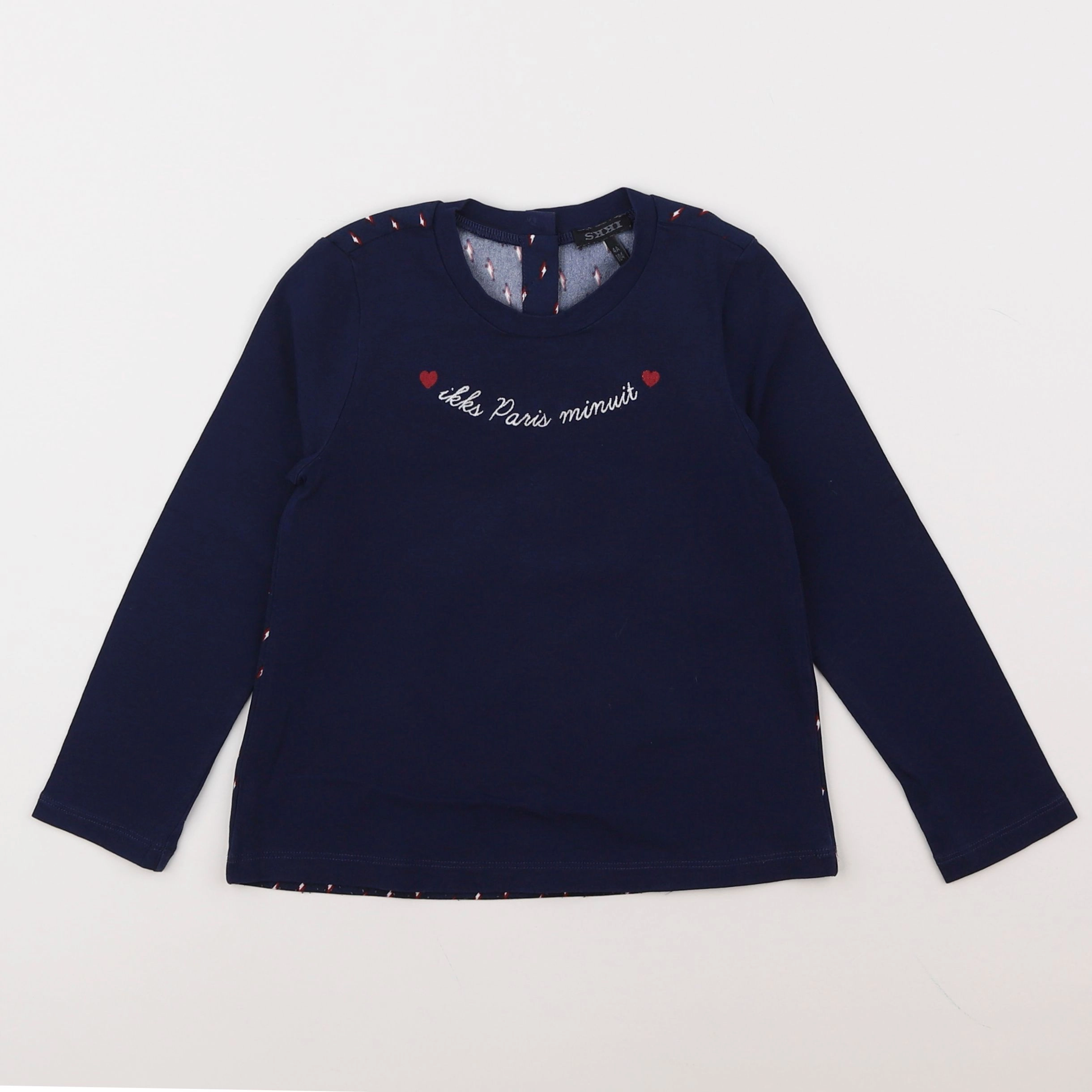 IKKS - tee-shirt bleu - 4 ans