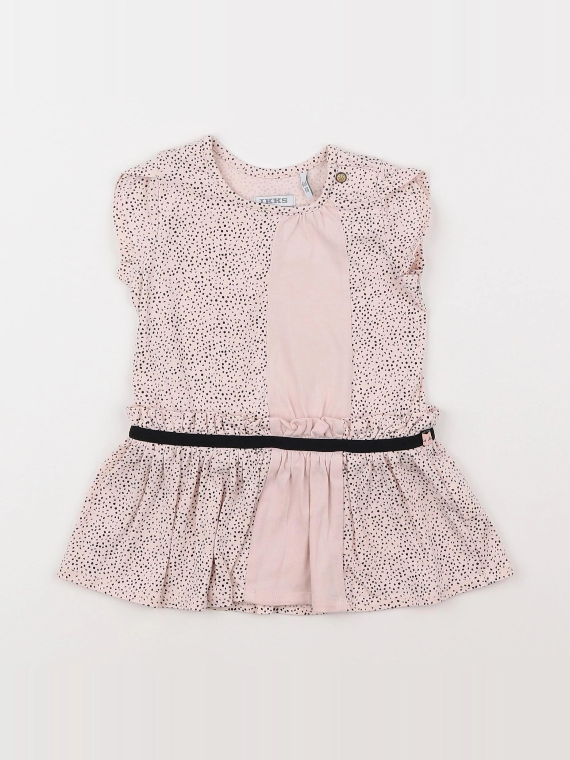 IKKS - robe rose - 6 mois