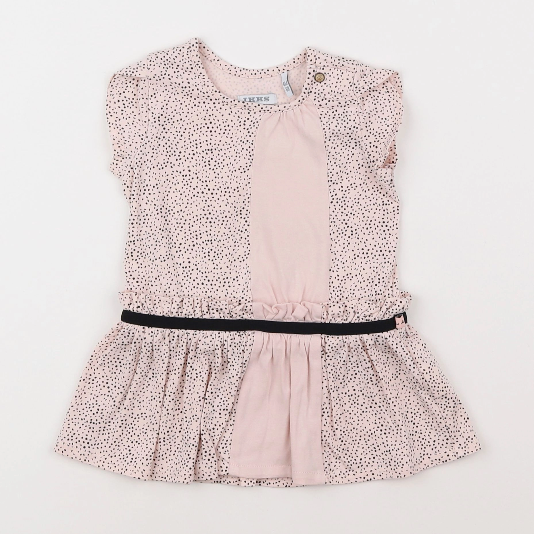IKKS - robe rose - 6 mois