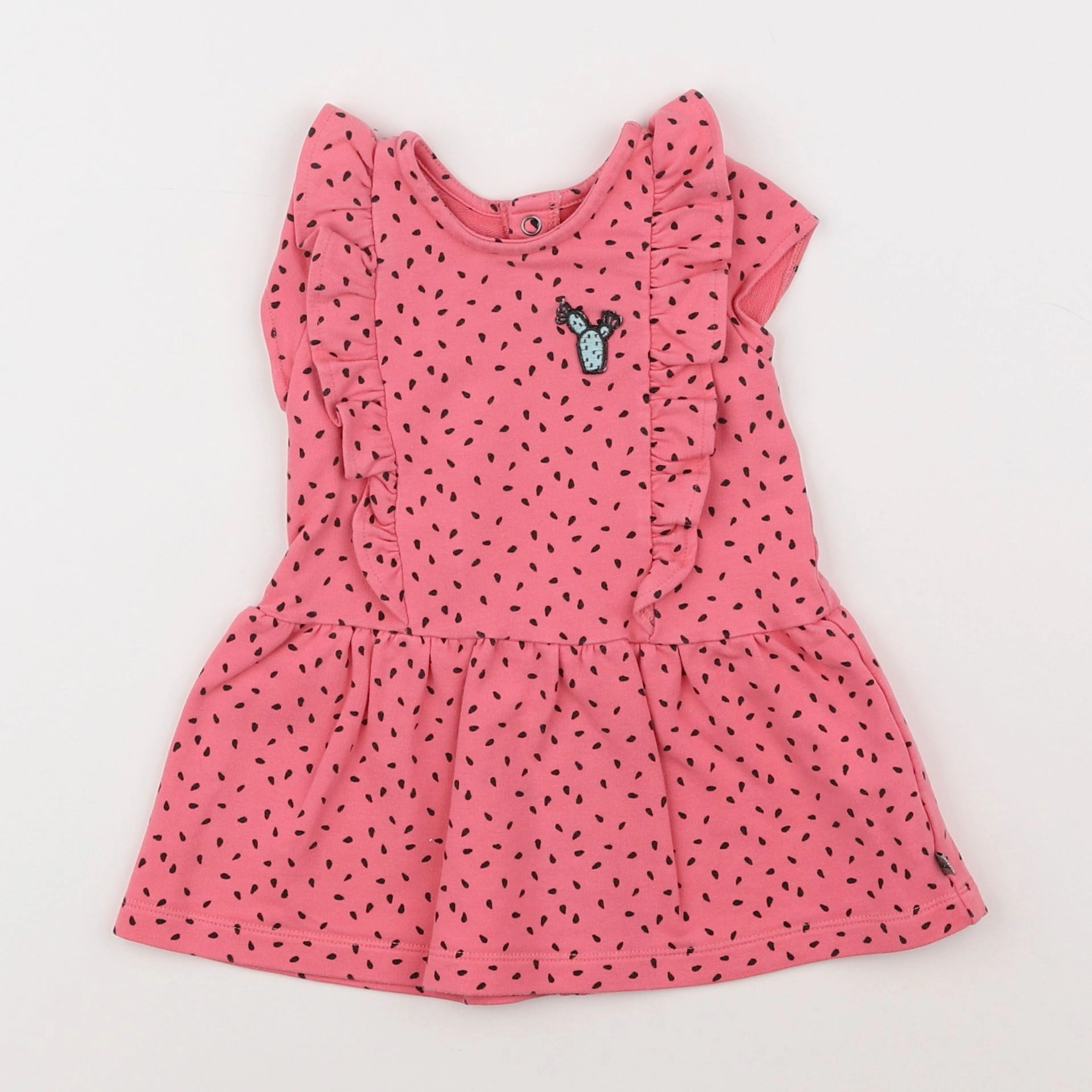 IKKS - robe rose - 6 mois