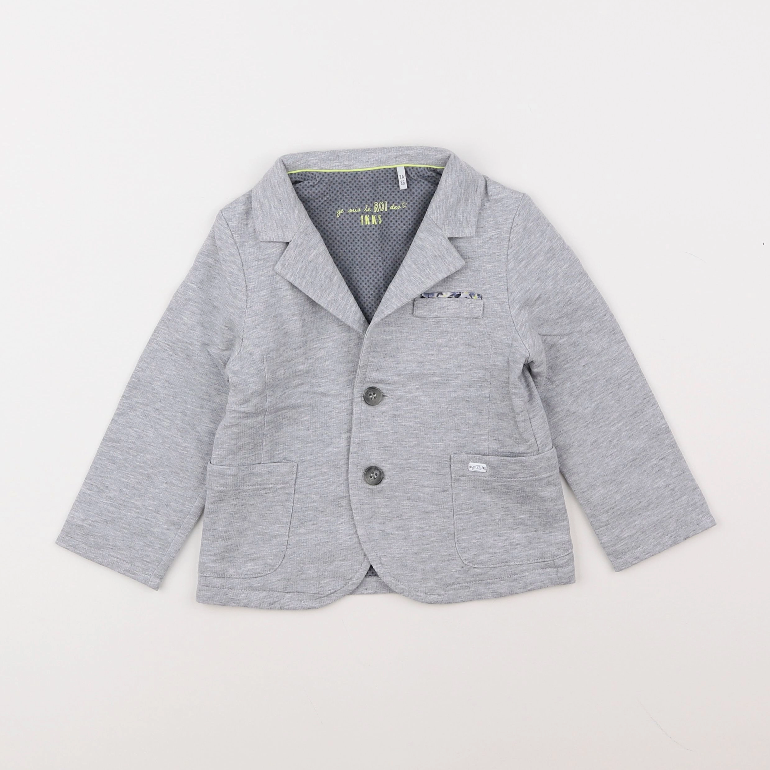 IKKS - veste gris - 2 ans
