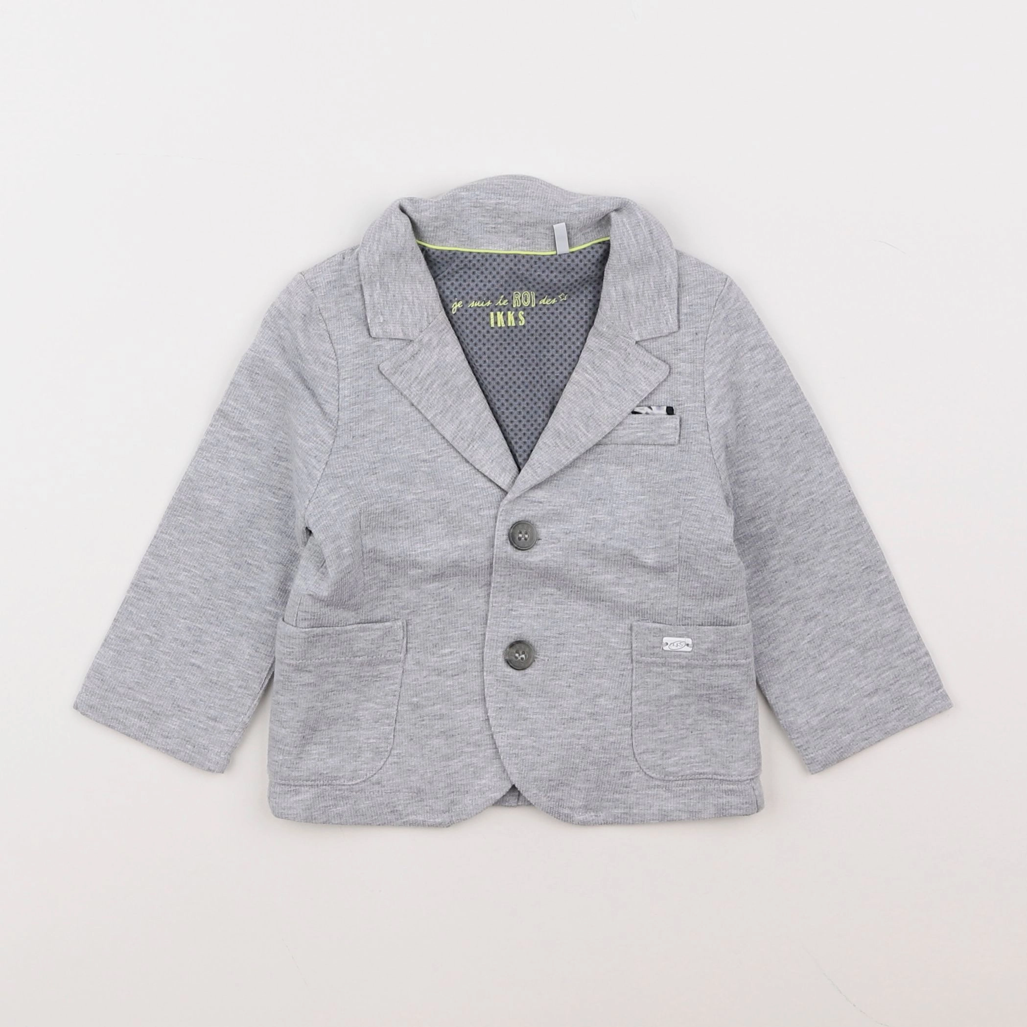 IKKS - veste gris - 6 mois