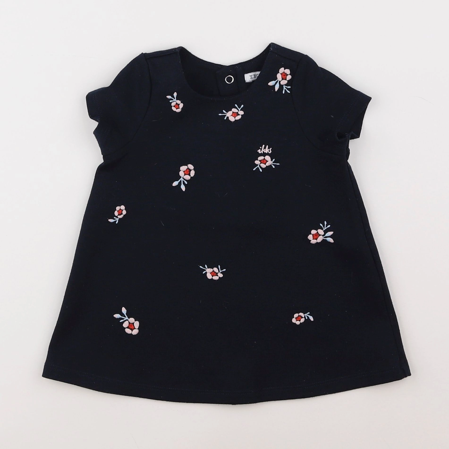 IKKS - robe bleu - 6 mois