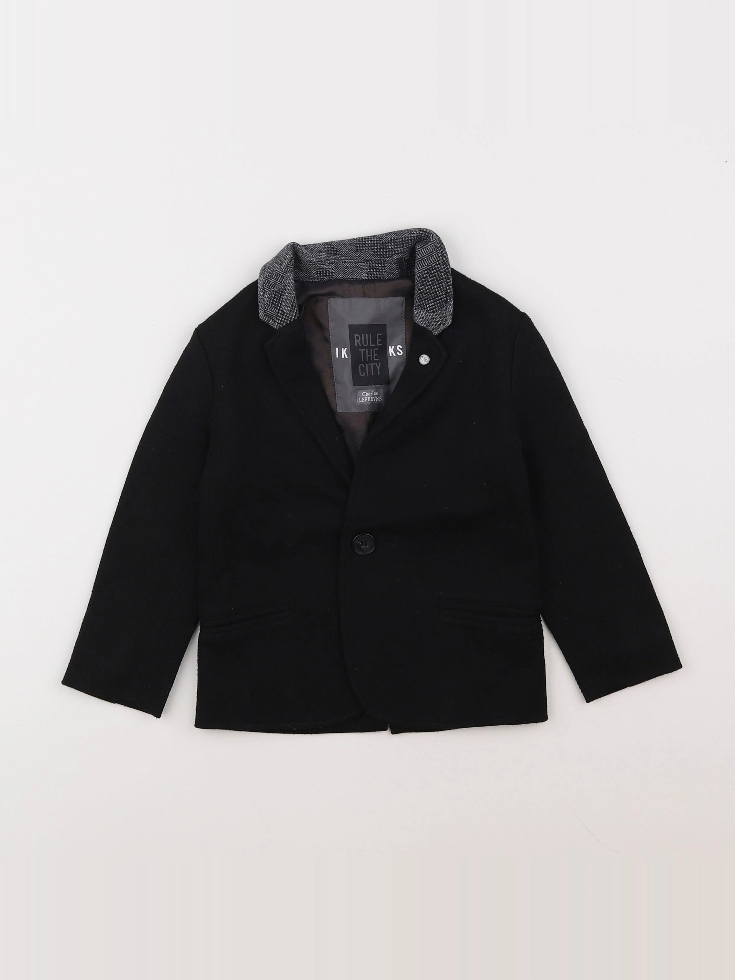 IKKS - veste noir - 3 ans