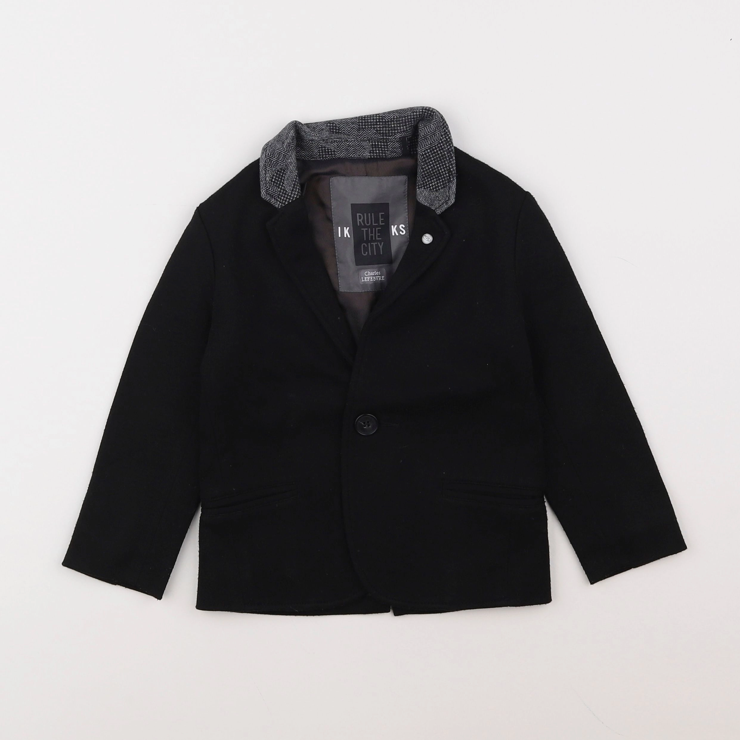 IKKS - veste noir - 3 ans