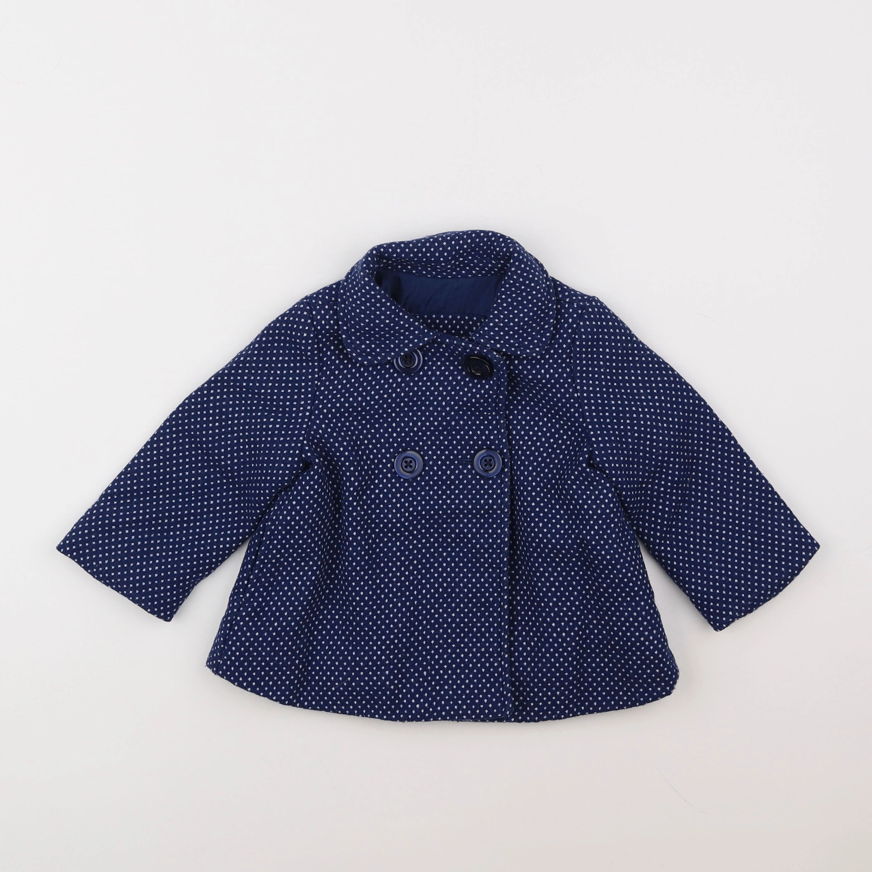 GAP - manteau bleu - 12/18 mois