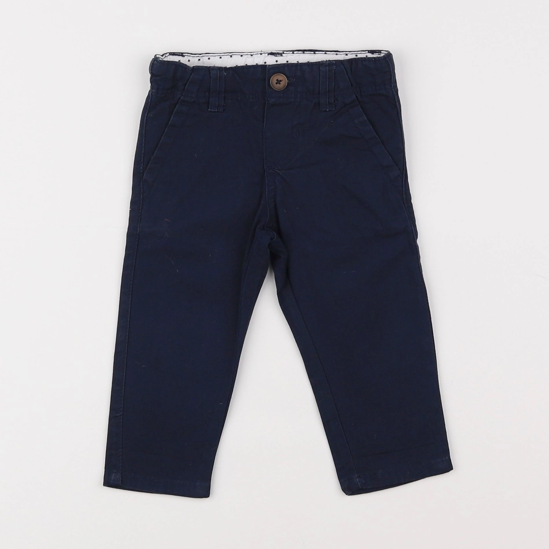 Boutchou - pantalon bleu - 6 mois