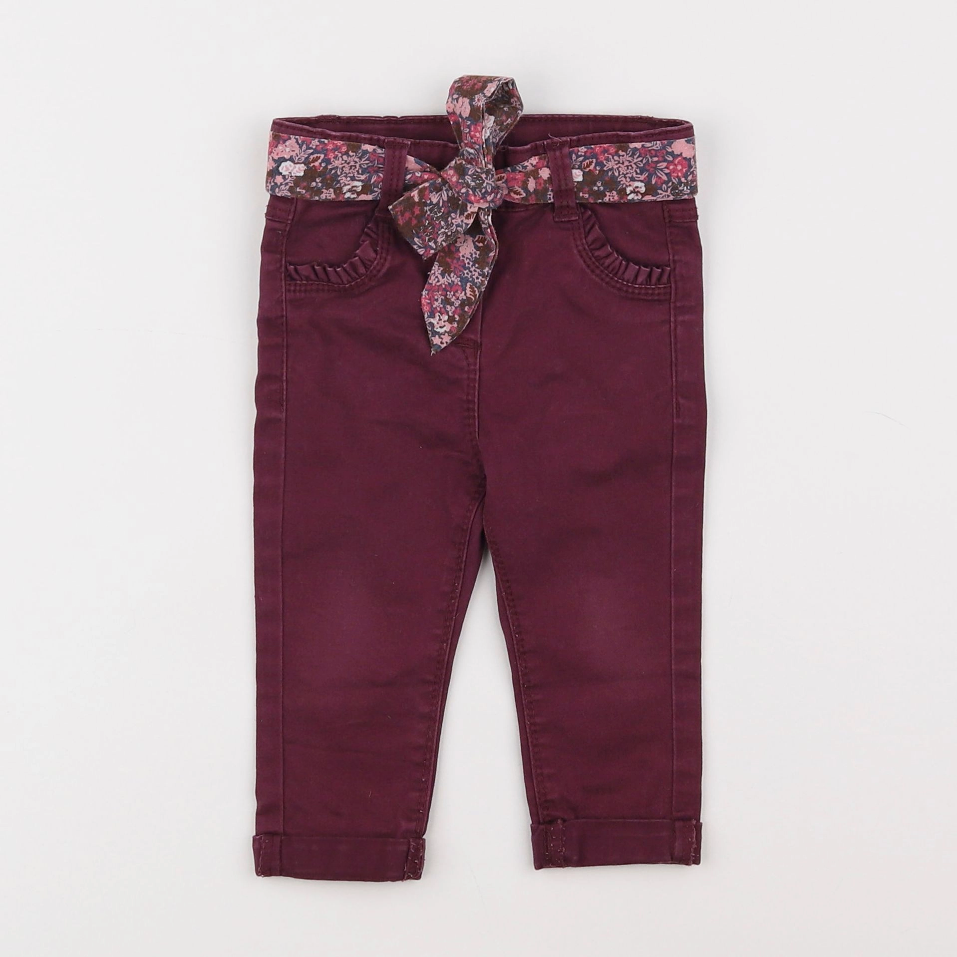 Tape à l'oeil - pantalon violet - 9 mois