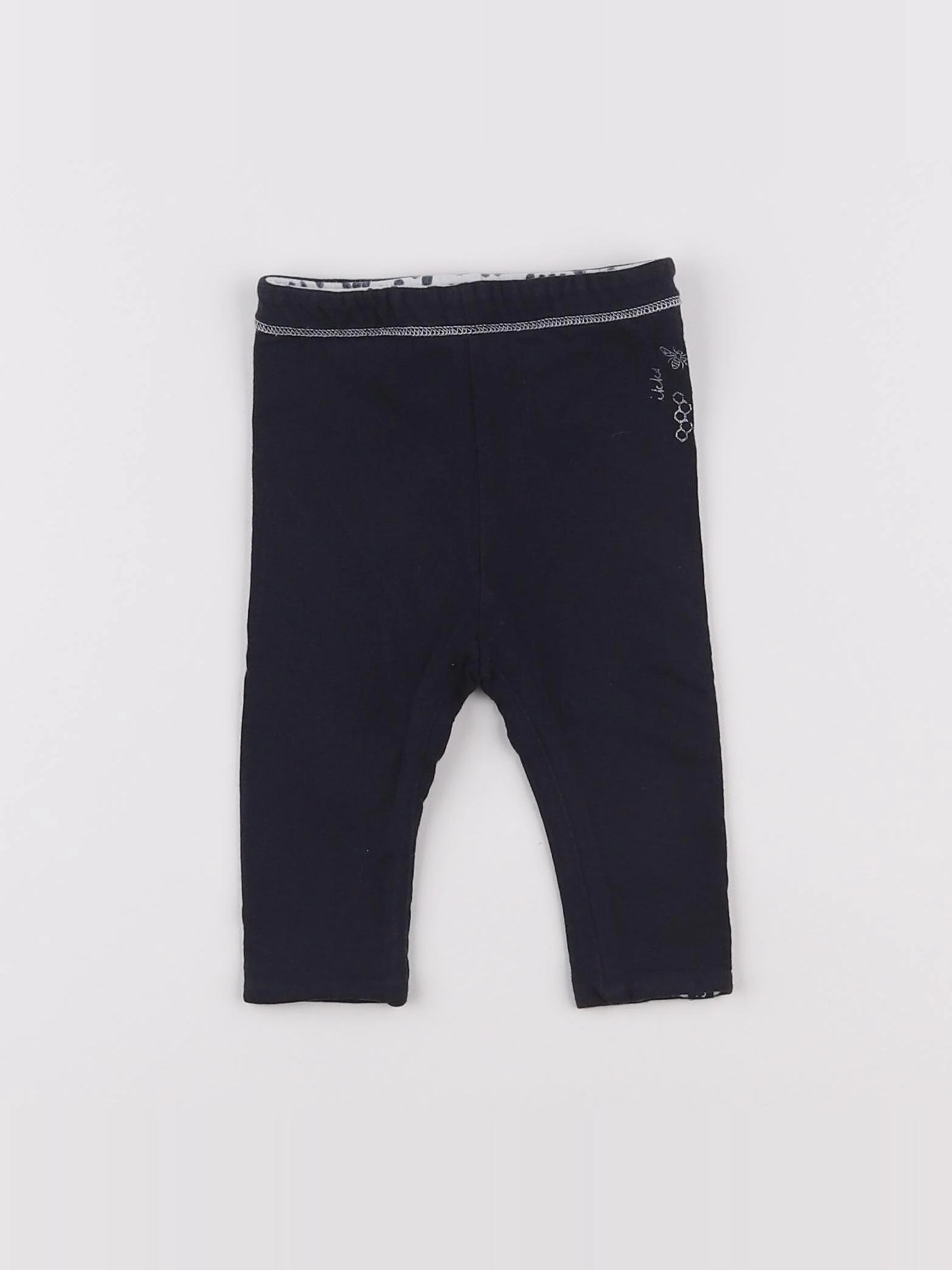 IKKS - legging bleu - 3 mois