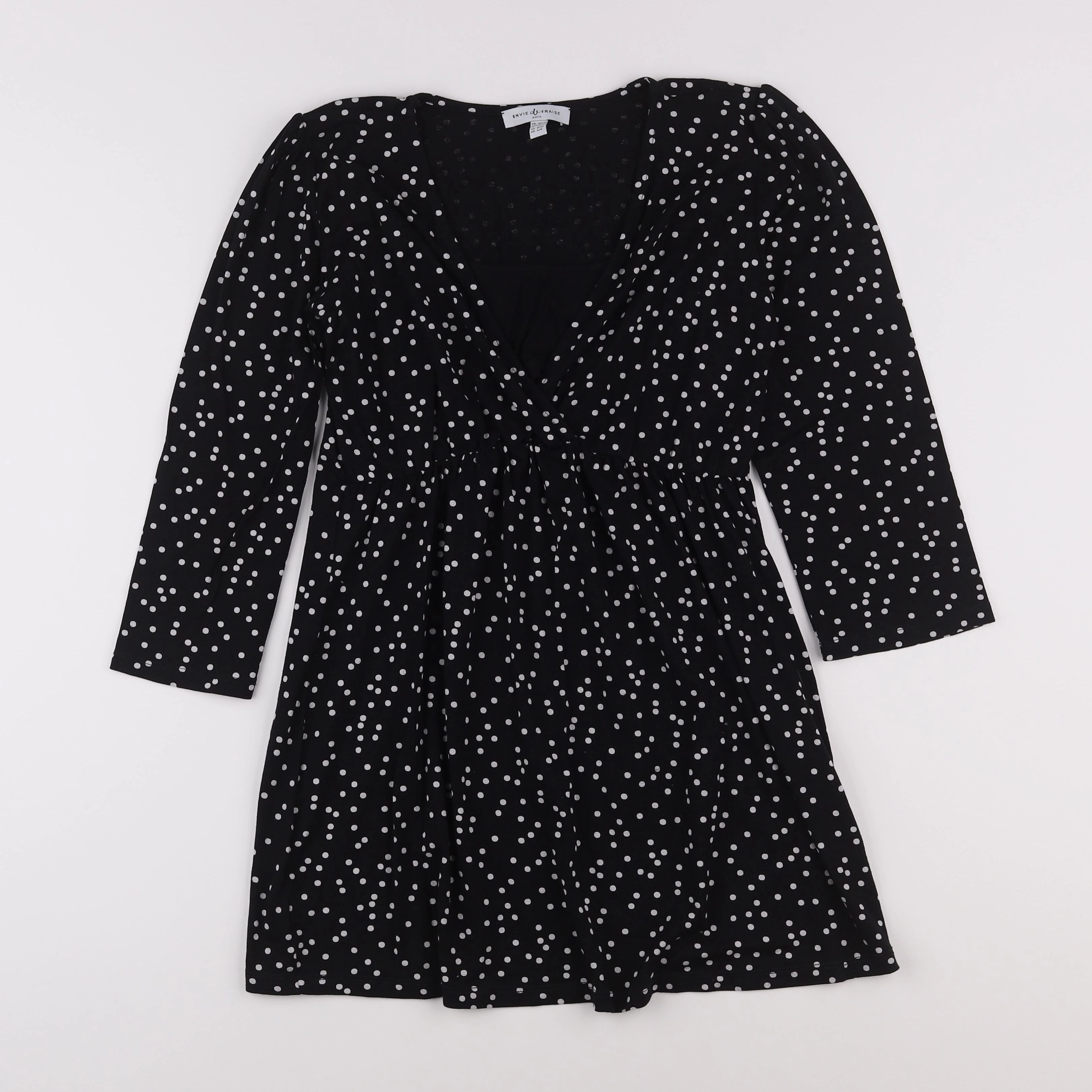 Envie de fraise - tee-shirt grossesse noir - 36 à 38