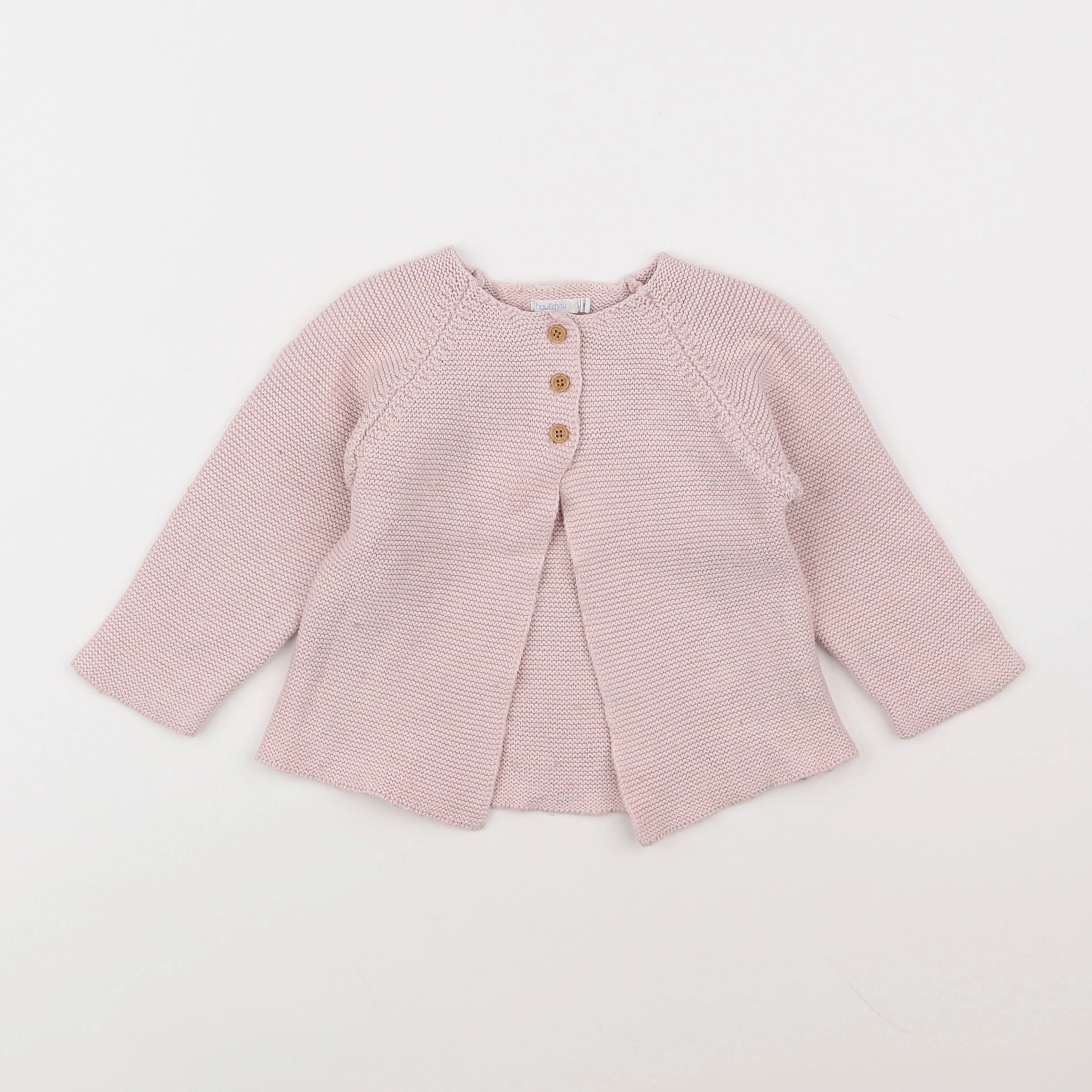 Boutchou - gilet rose - 18 mois