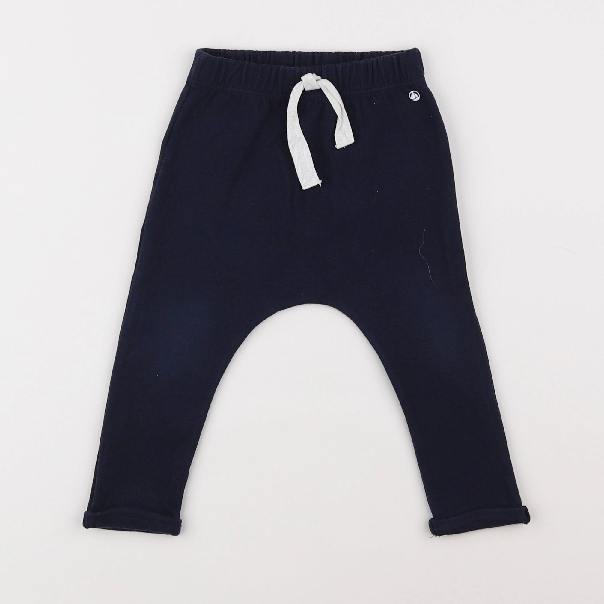 Petit Bateau - jogging bleu - 12 mois