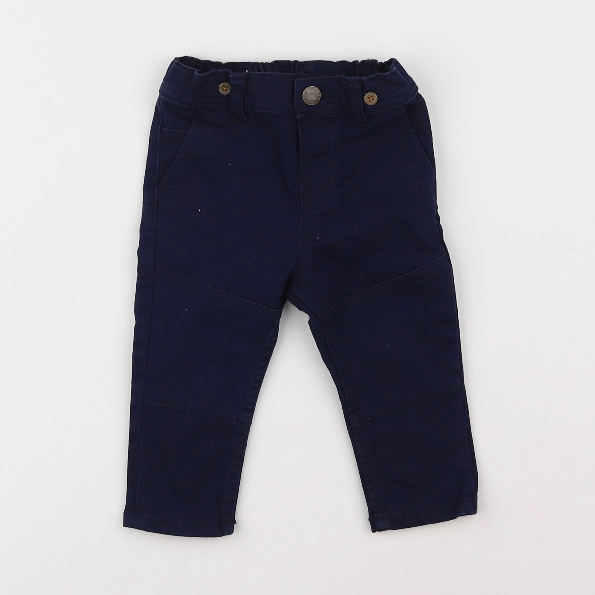 H&M - jean bleu - 6/9 mois