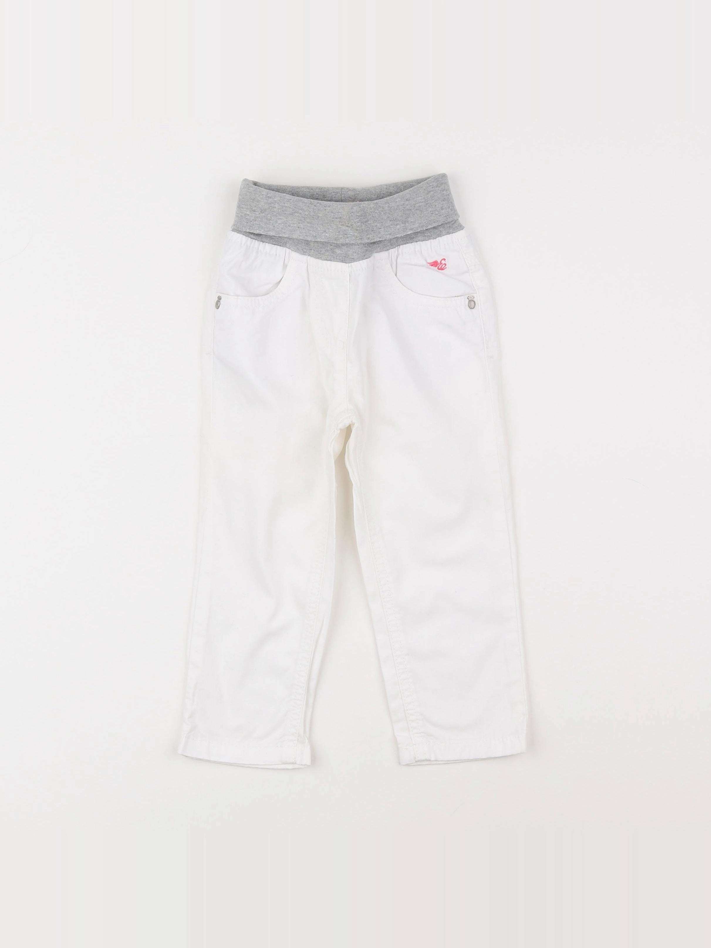 Esprit - pantalon blanc - 18 mois