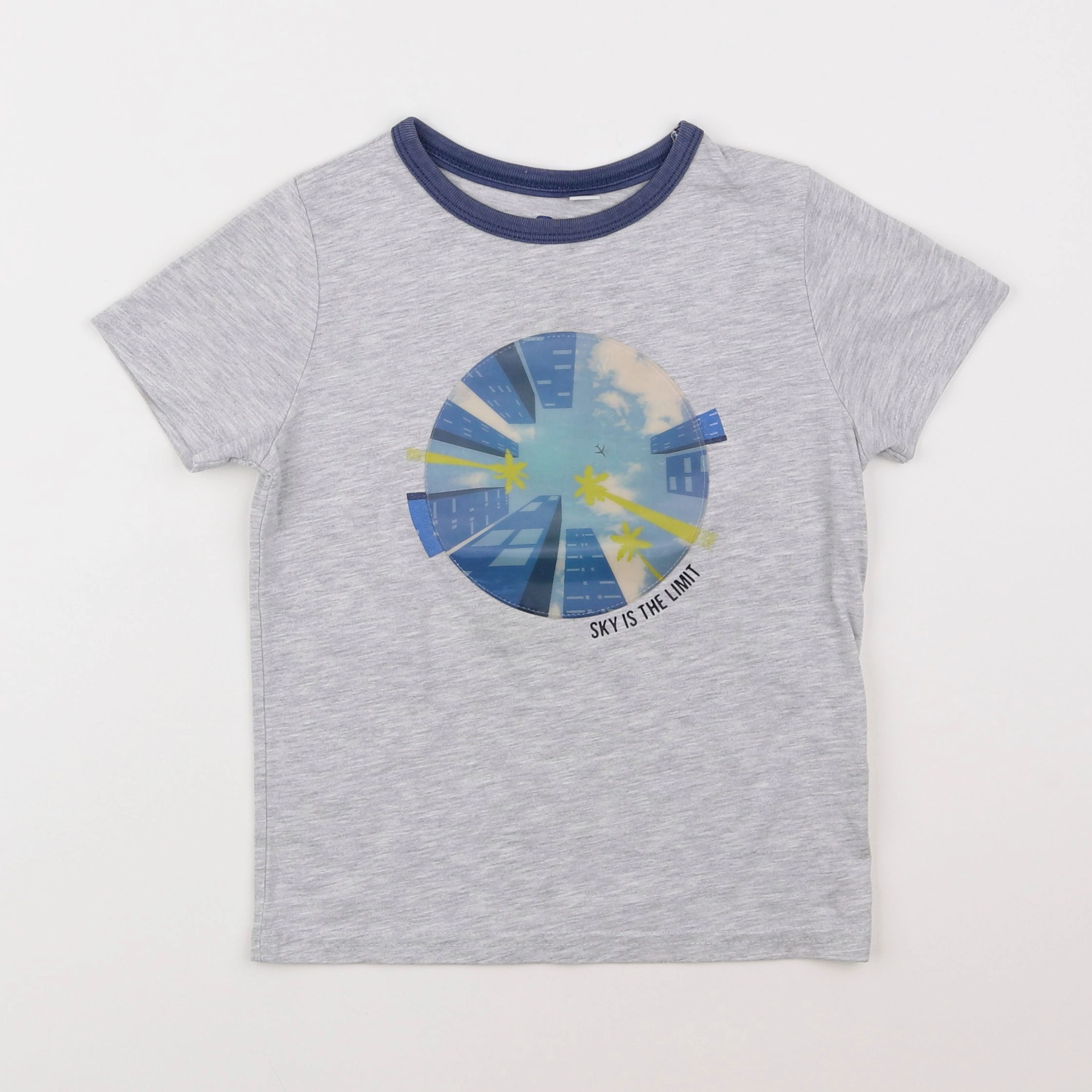 Okaidi - tee-shirt gris - 5 ans