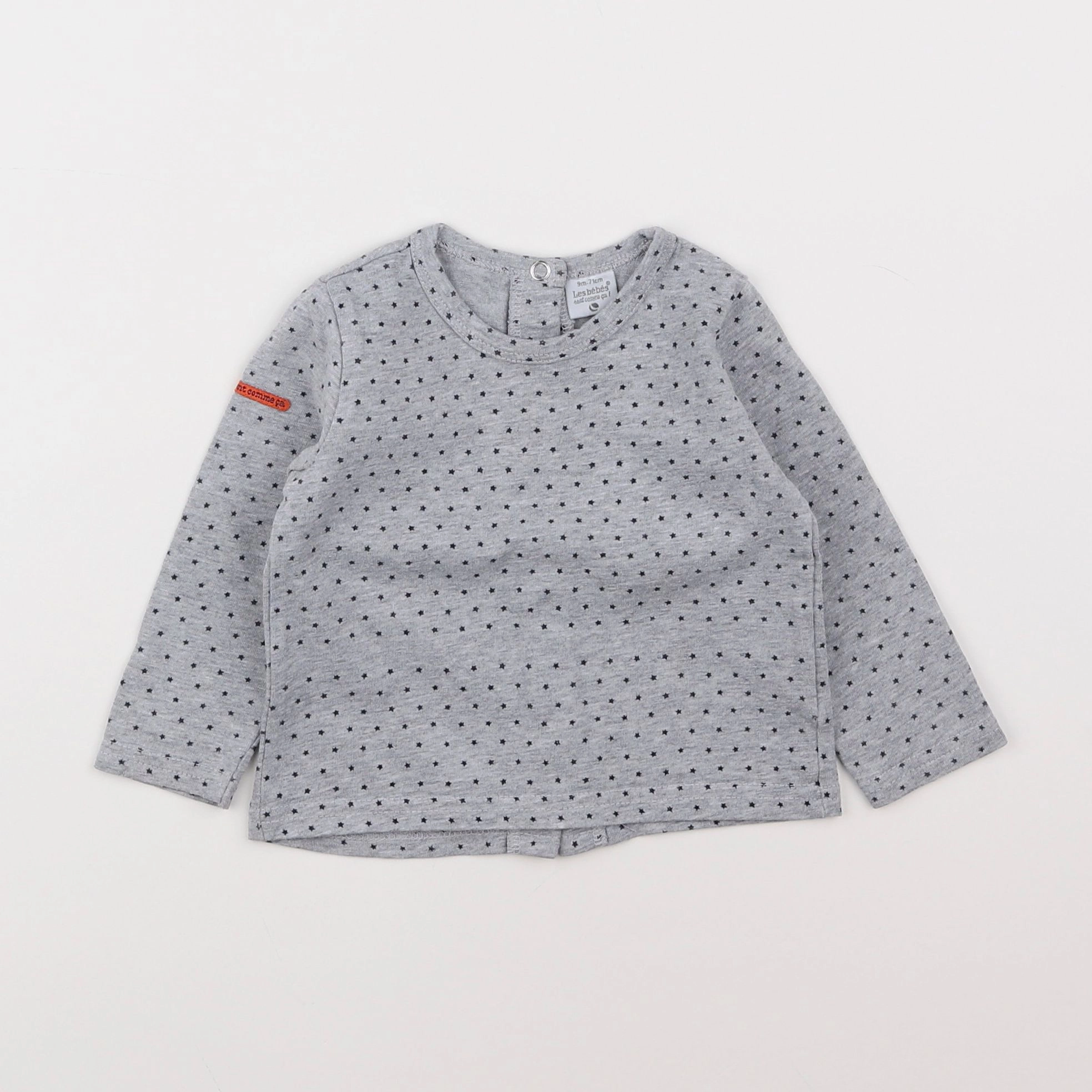 Absorba - tee-shirt gris - 9 mois