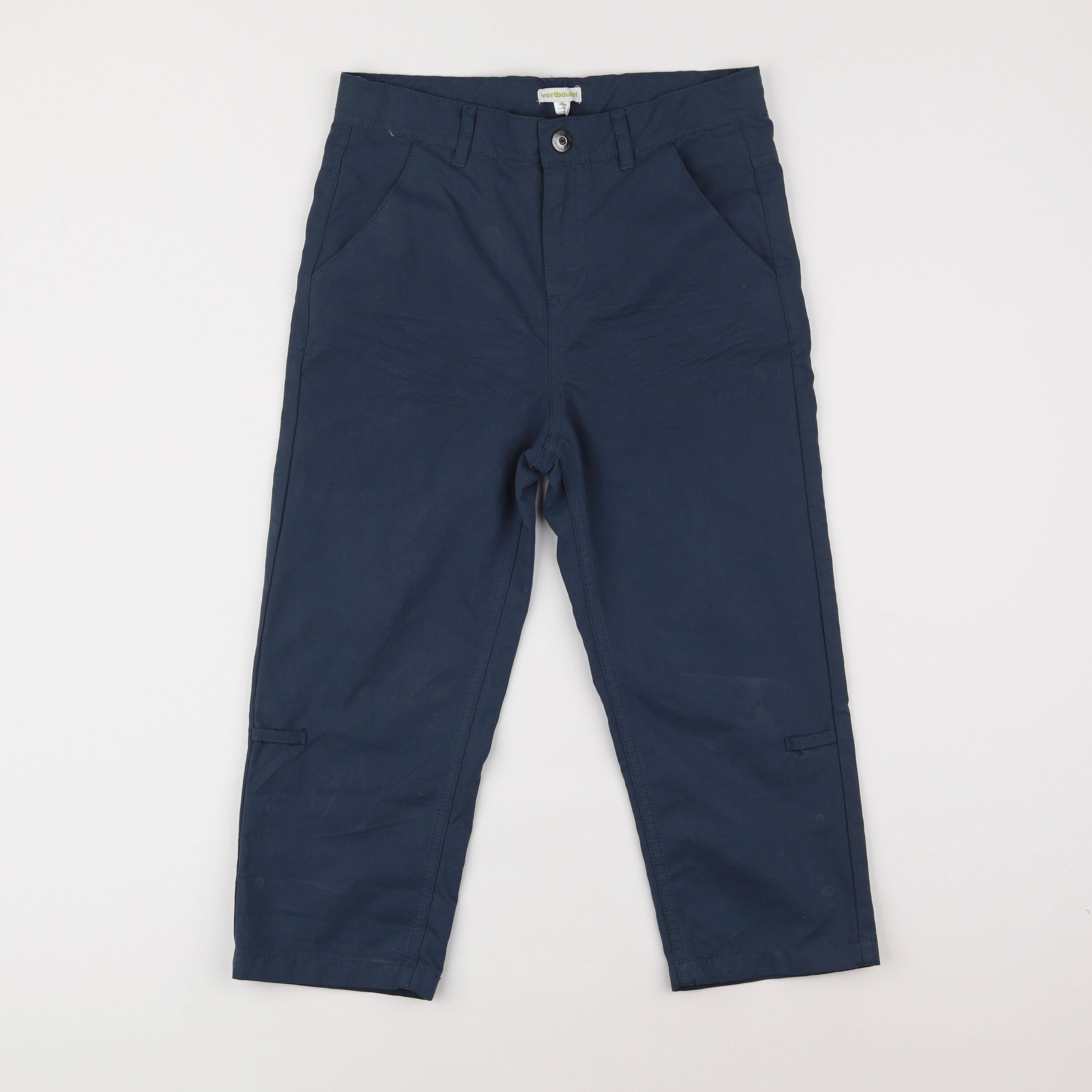 Vertbaudet - pantalon bleu - 10 ans