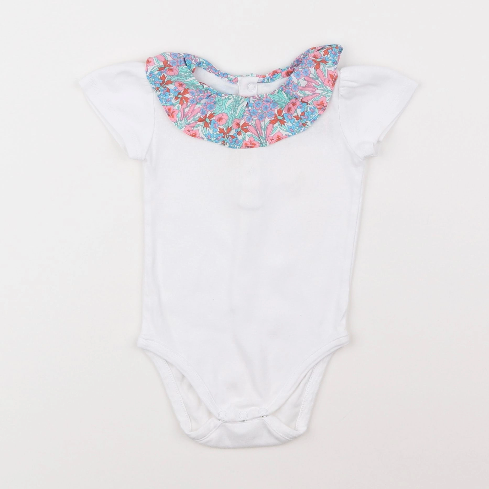 Jacadi - body liberty blanc - 12 mois