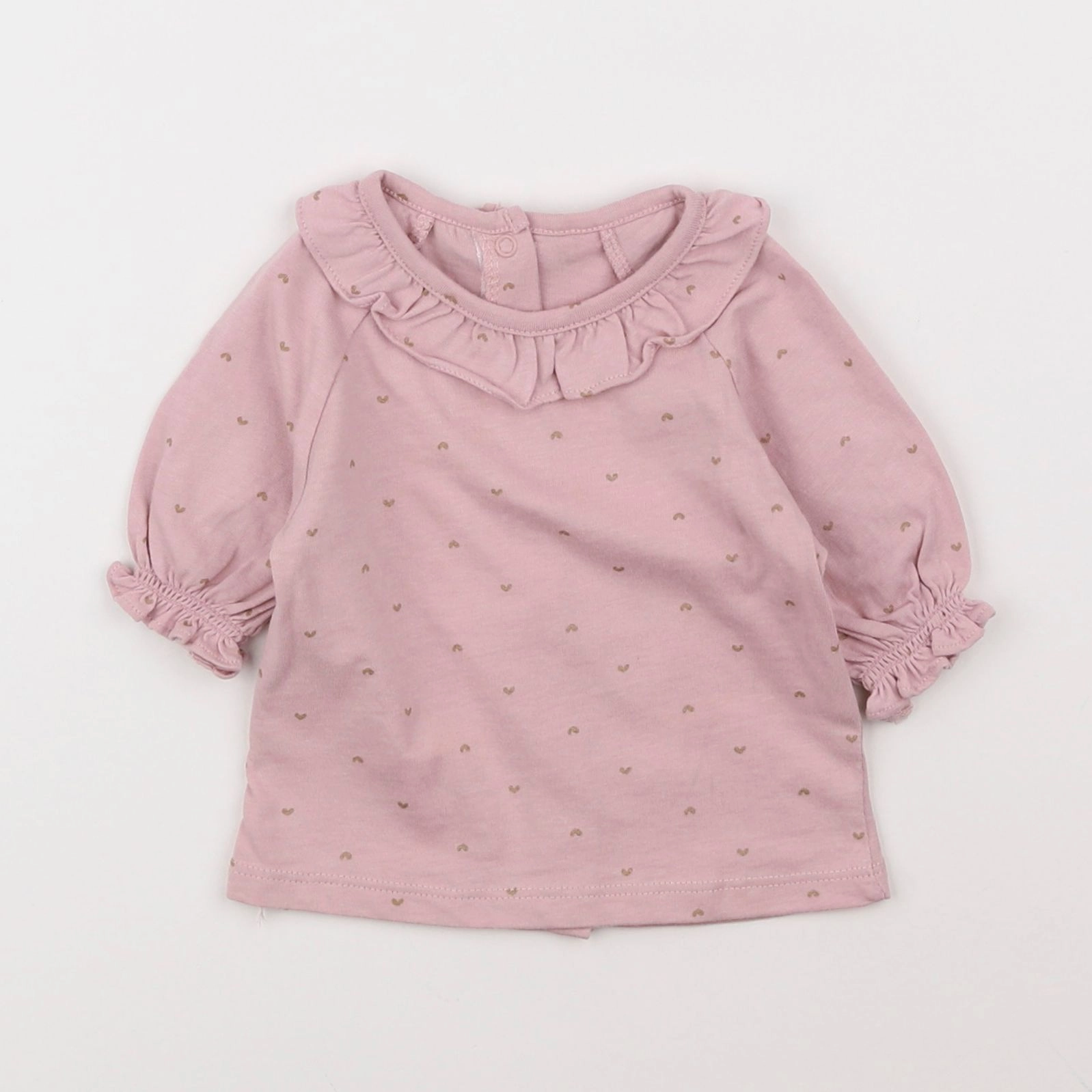 Vertbaudet - tee-shirt rose - 6 mois