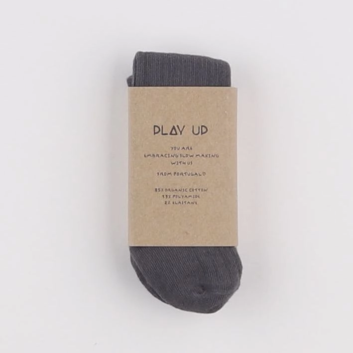 Play Up - collants gris - 3/6 mois