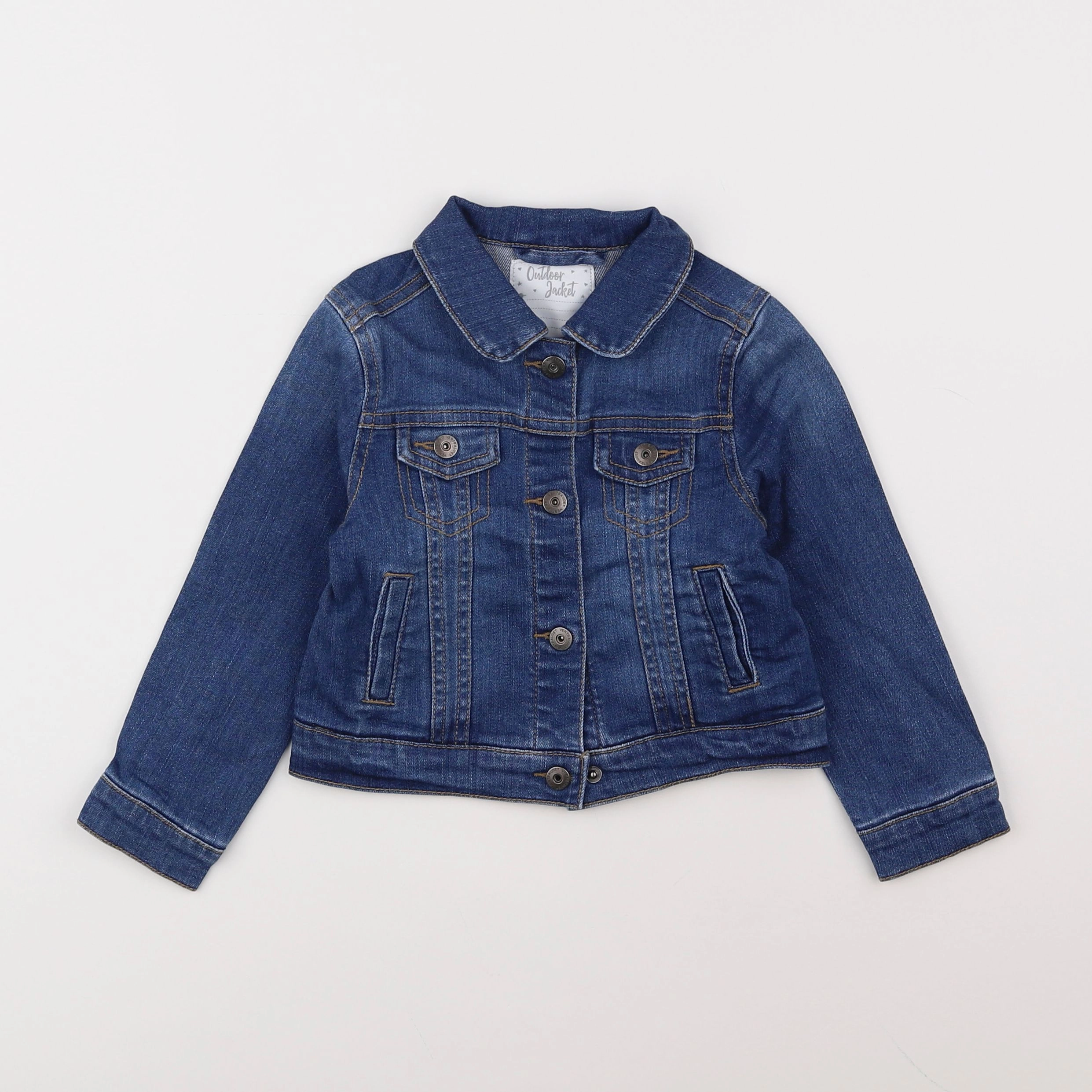 Vertbaudet - veste bleu - 3 ans