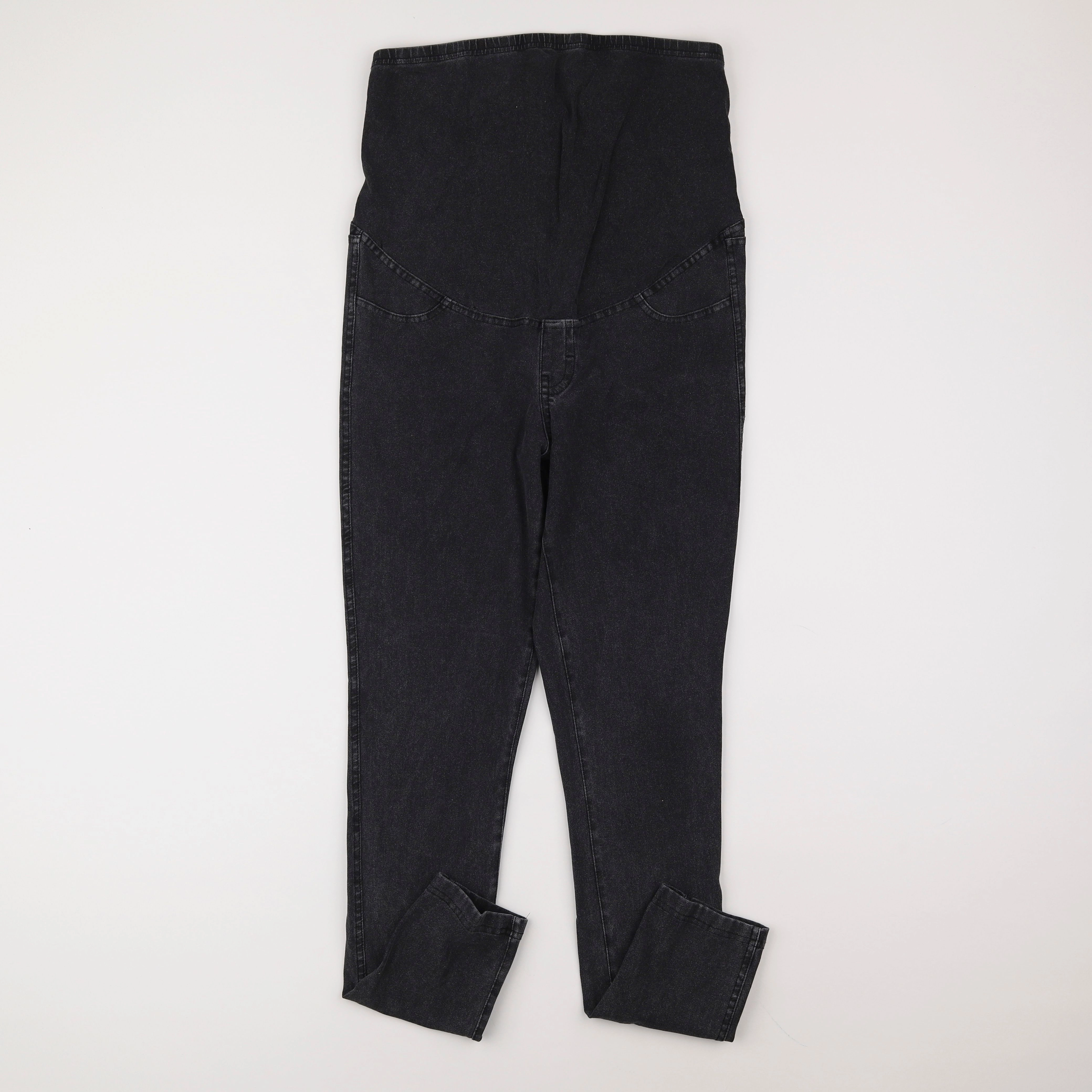 H&M - jean grossesse gris - 38