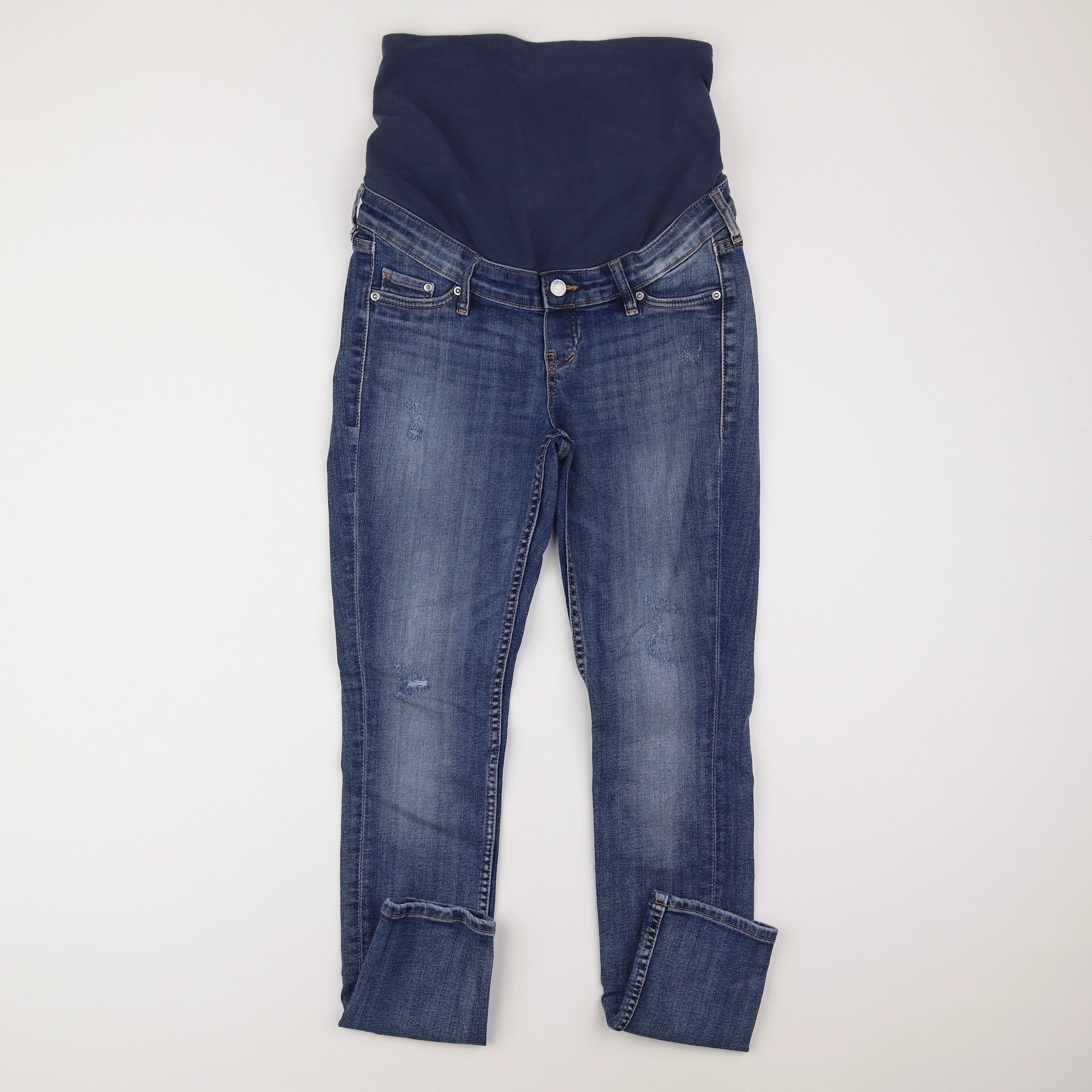 H&M - jean grossesse bleu - 36