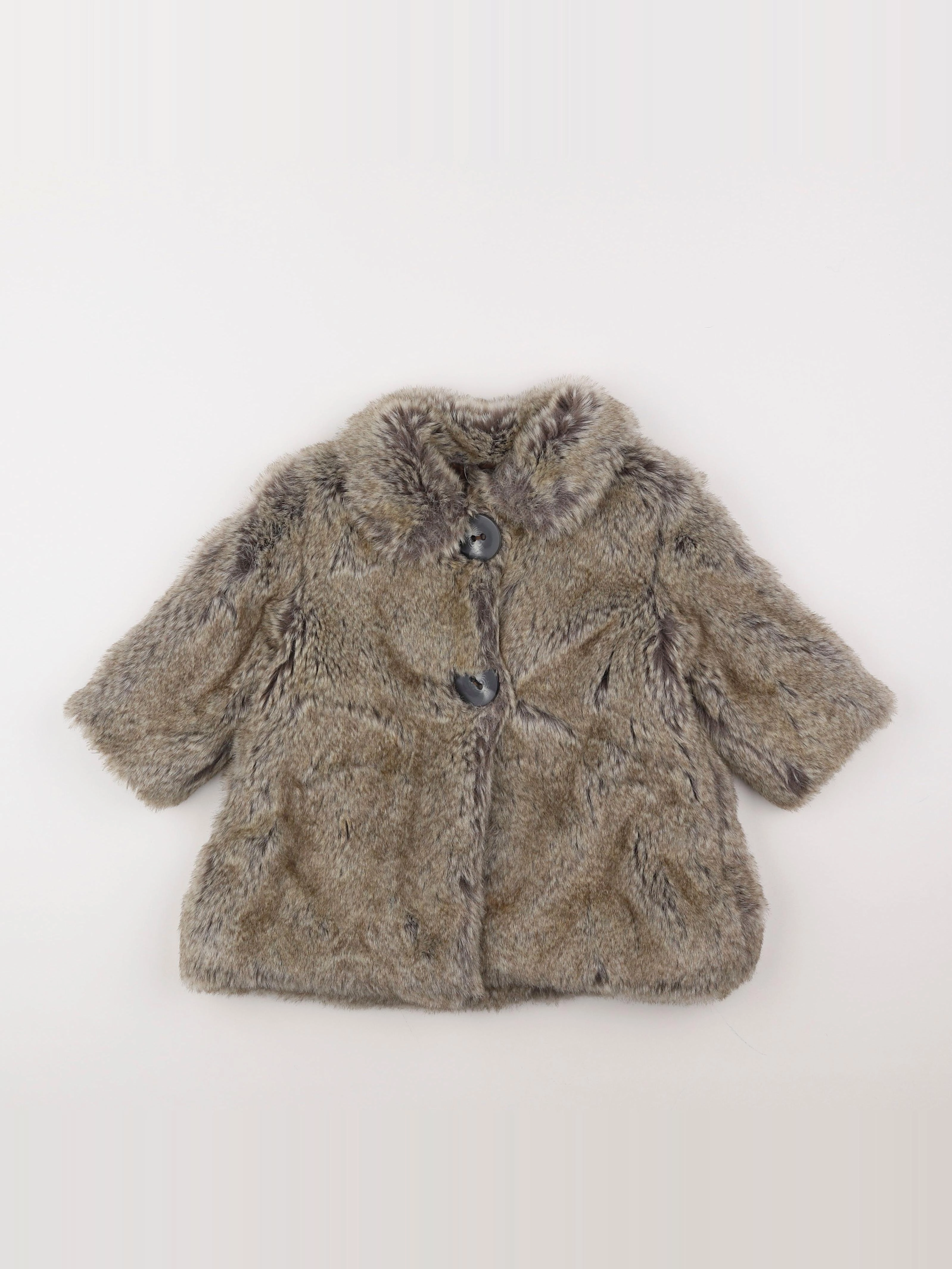 Catimini - manteau marron - 2 ans