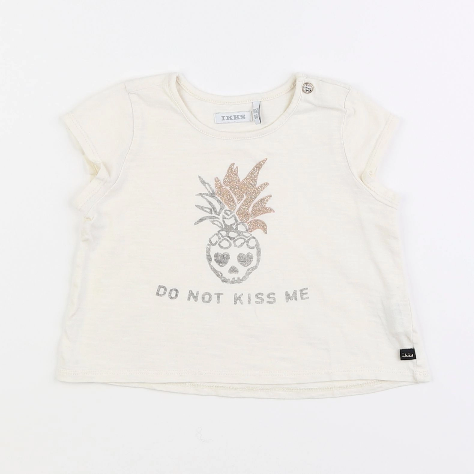 IKKS - tee-shirt blanc - 18 mois