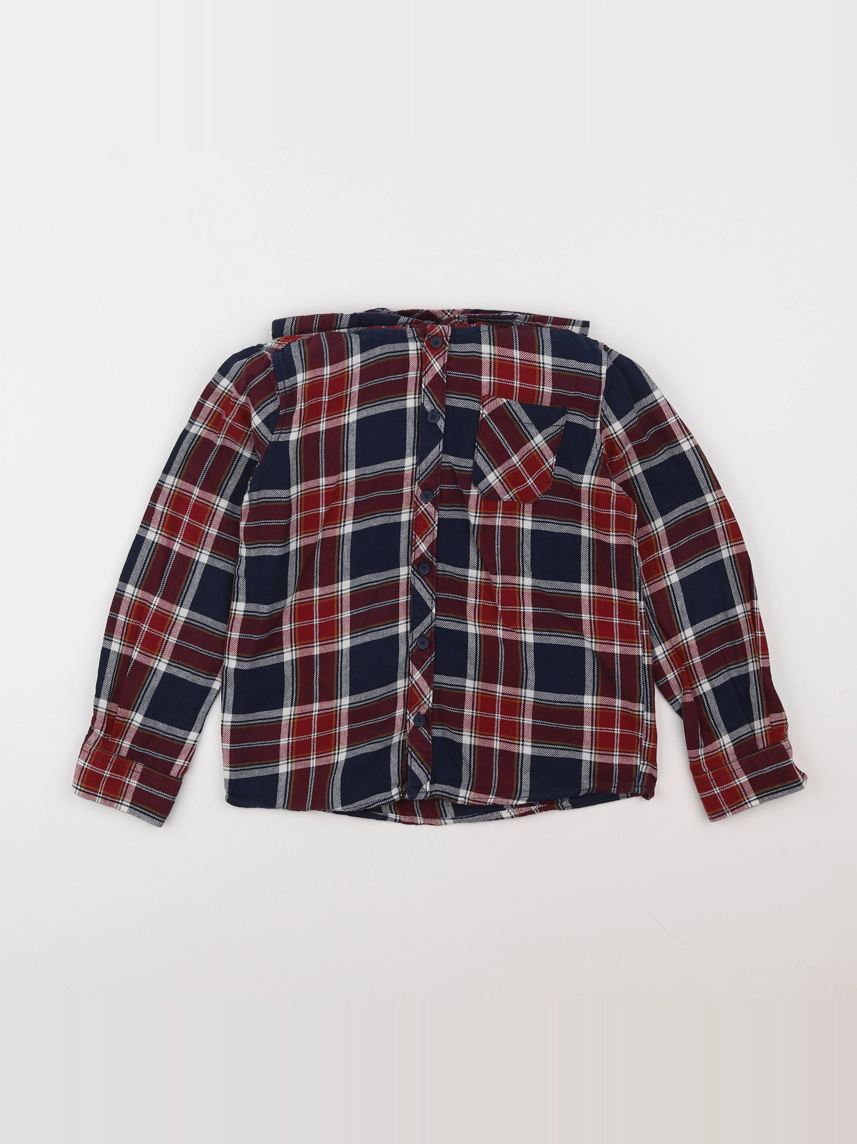 Tape à l'oeil - chemise rouge - 6 ans