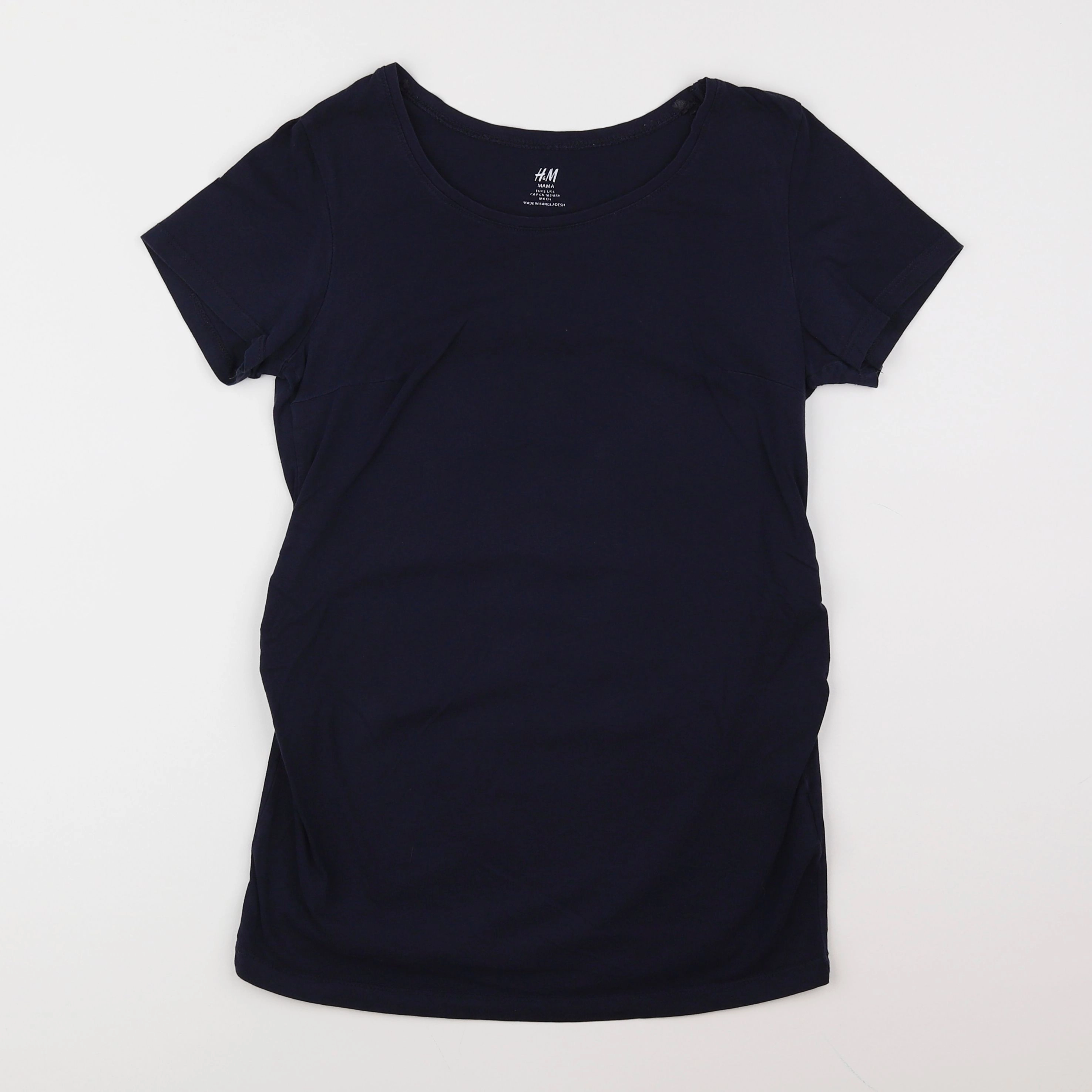 H&M - tee-shirt grossesse bleu - 38 à 40
