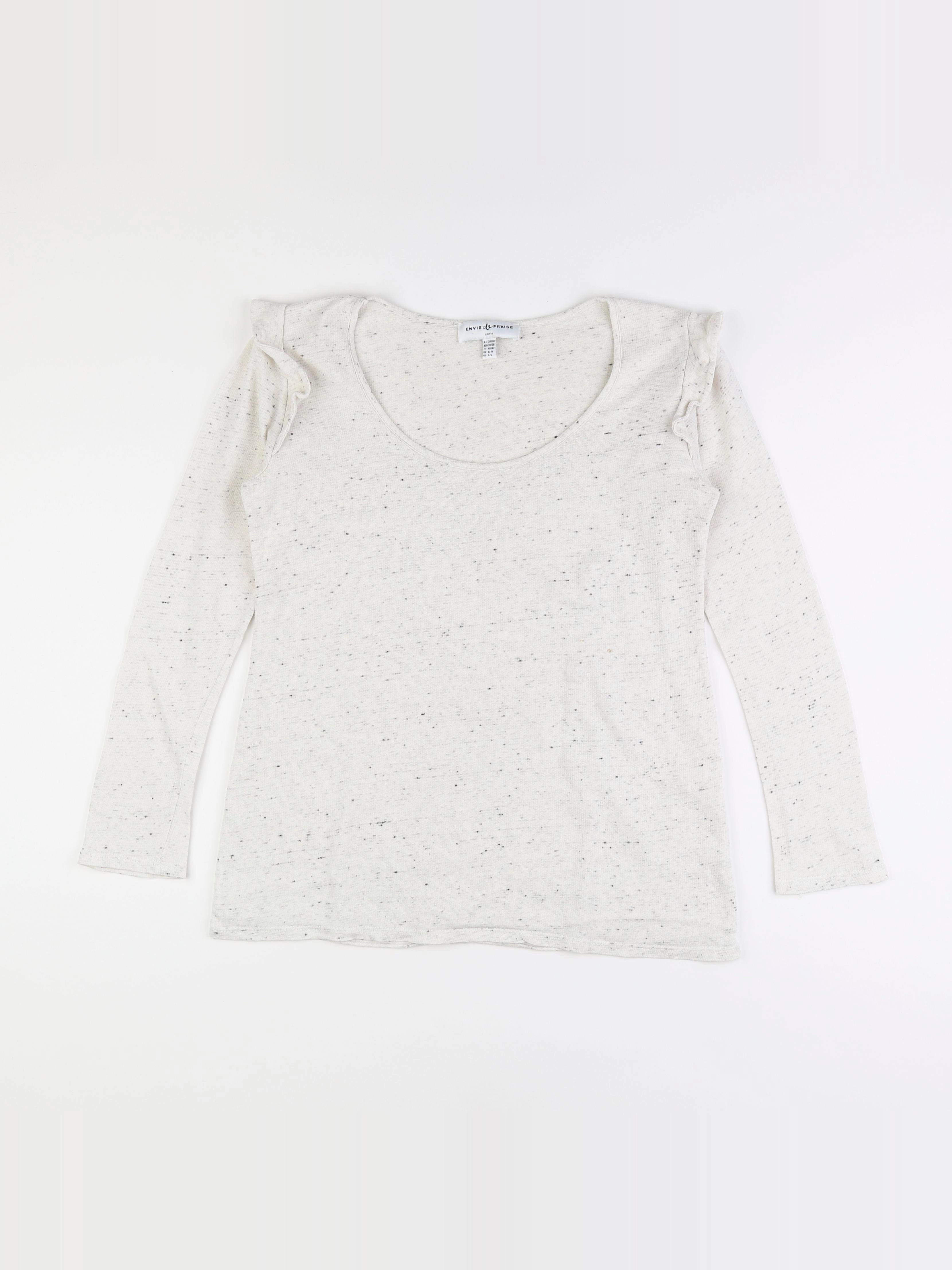 Envie de fraise - tee-shirt grossesse beige - 36 à 38